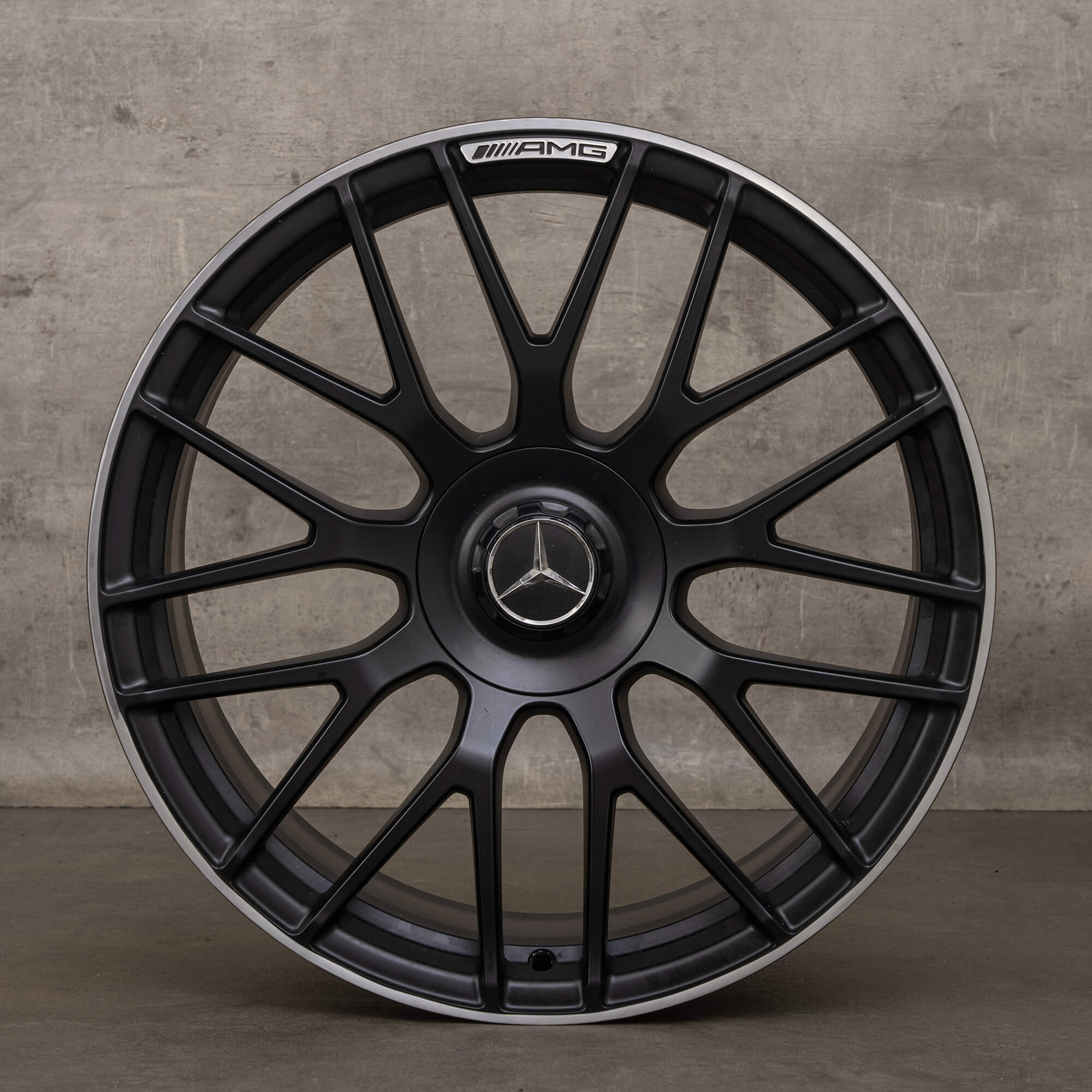 Orijinal AMG Mercedes C63 S C205 A205 19 20 inç jantlar A2054016100 A2054015900