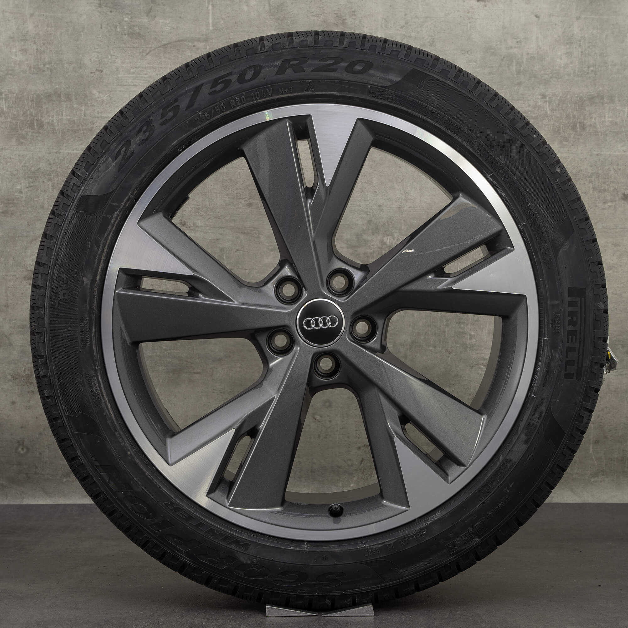 Jante Audi 20 inch Q4 e-tron roți OEM de iarnă 89A601025M 89A601025E NOU