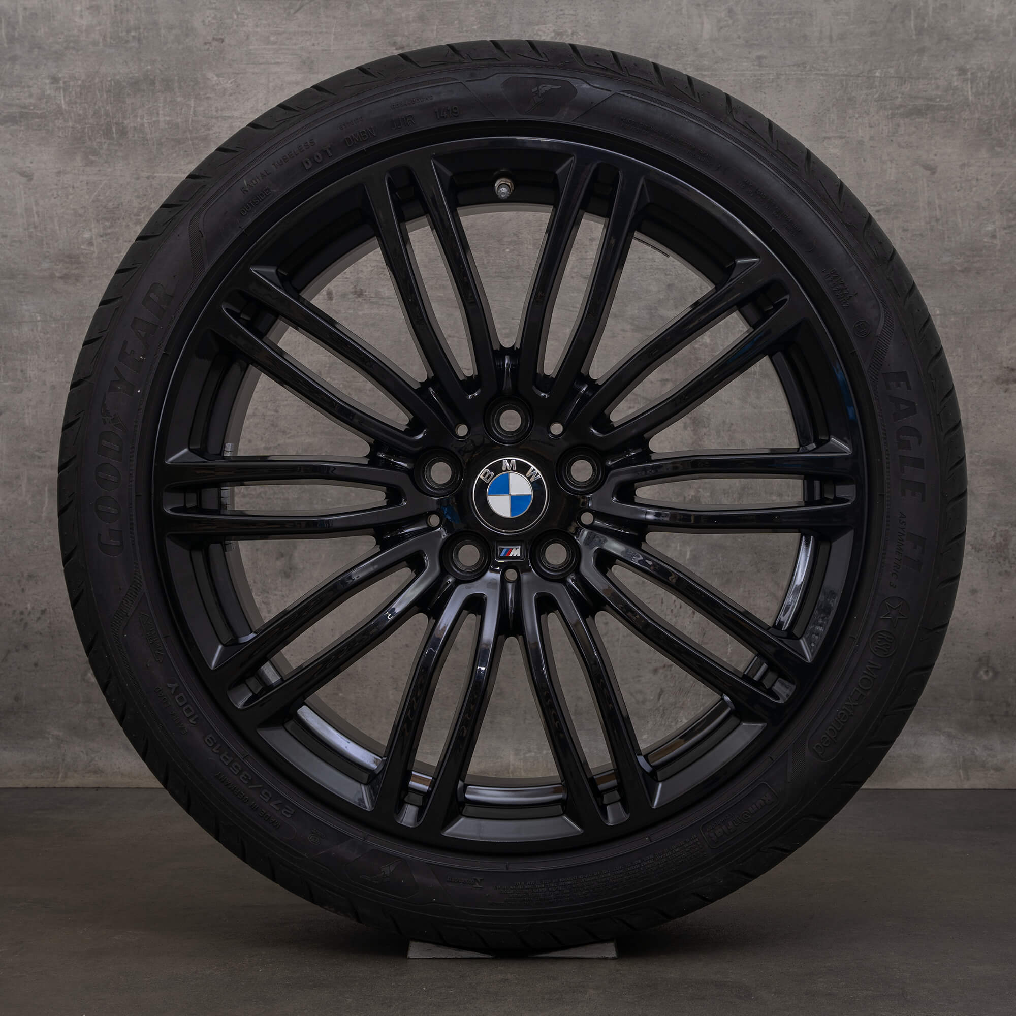 Originální BMW řady 5 ráfky 19palcová letni alu kola G30 G31 7855083 7855084 664 M