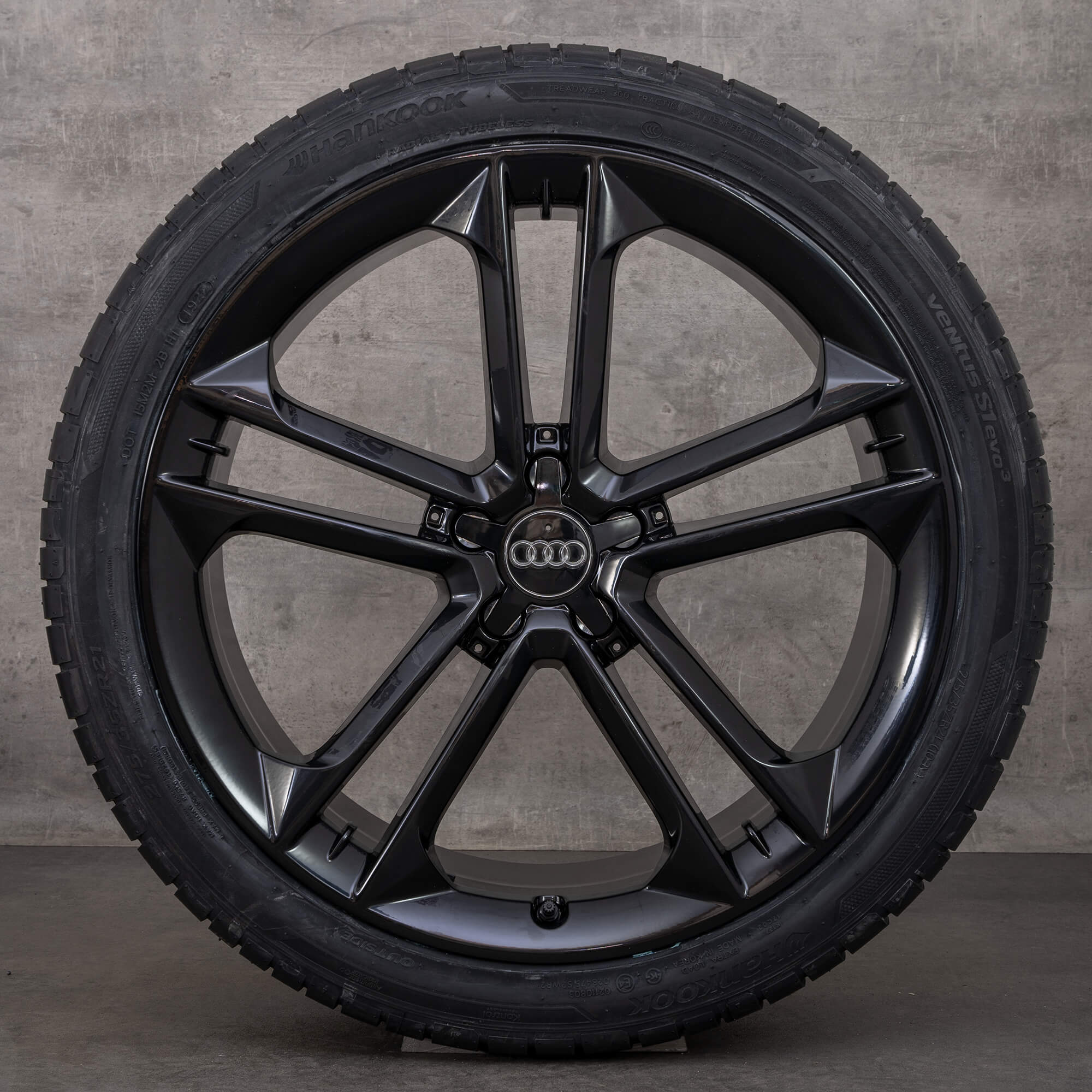 Audi 21 inch velgen A8 S8 4H zomerbanden zomervelgen4H0601025P Trias Design