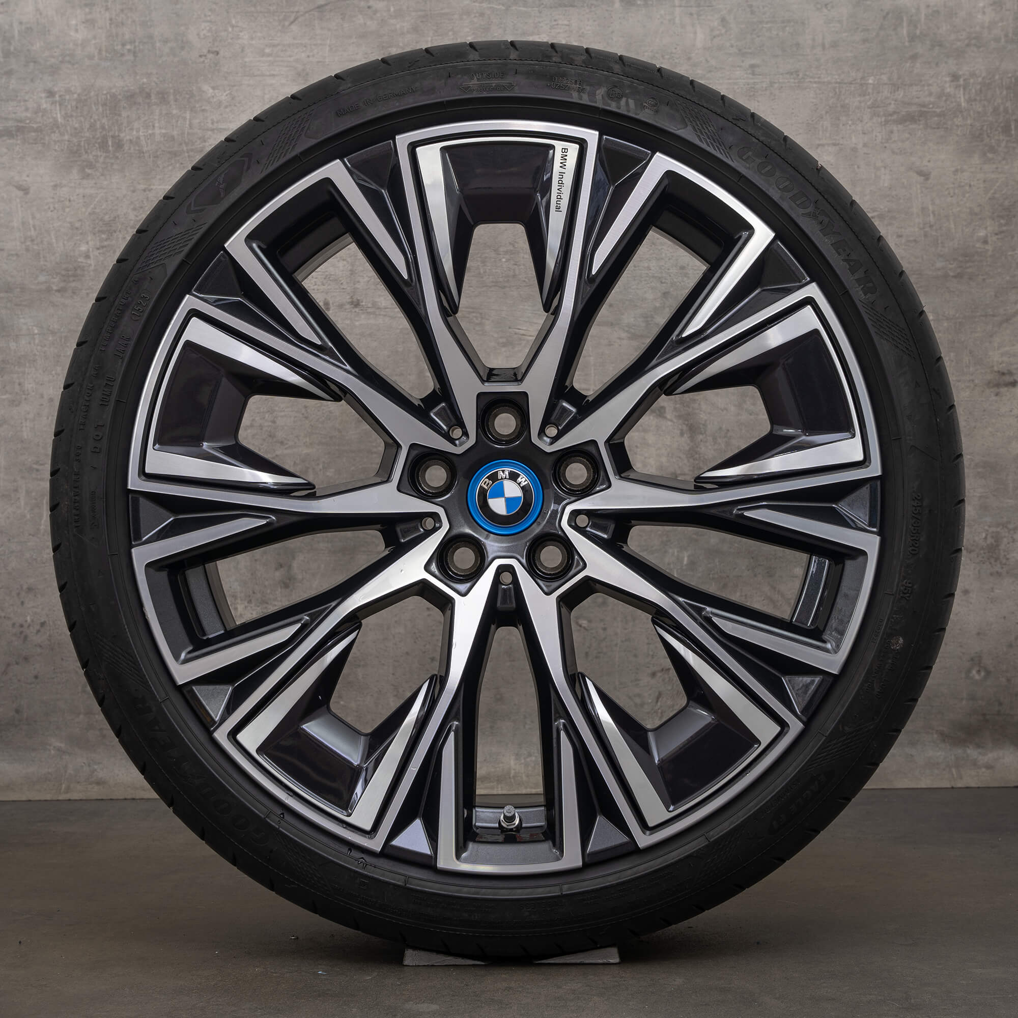 OEM BMW 4 Series Gran Coupe & i4 G26 20 inch summer wheels rims styling 862i 8747310 8747311 black high gloss