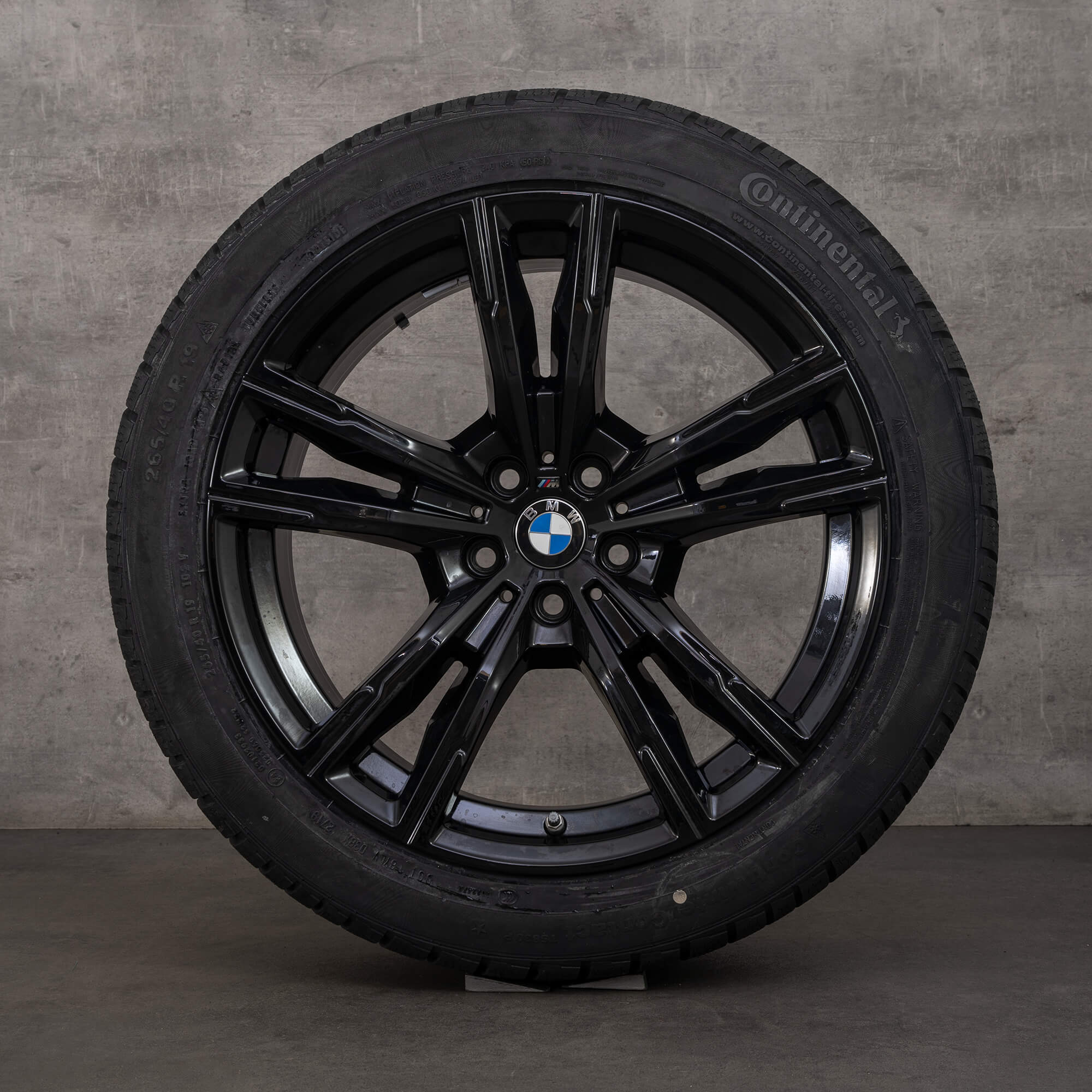 BMW M8 F91 F92 F93 winter wheels 19 inch rims 812 M 8089560 8089561 7 mm