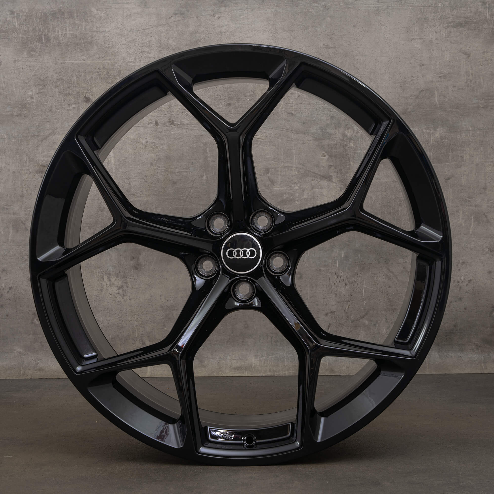 Original Audi RS6 RS7 4K C8 jantes de 22 polegadas Desempenho 4K0601025CQ preto NOVO