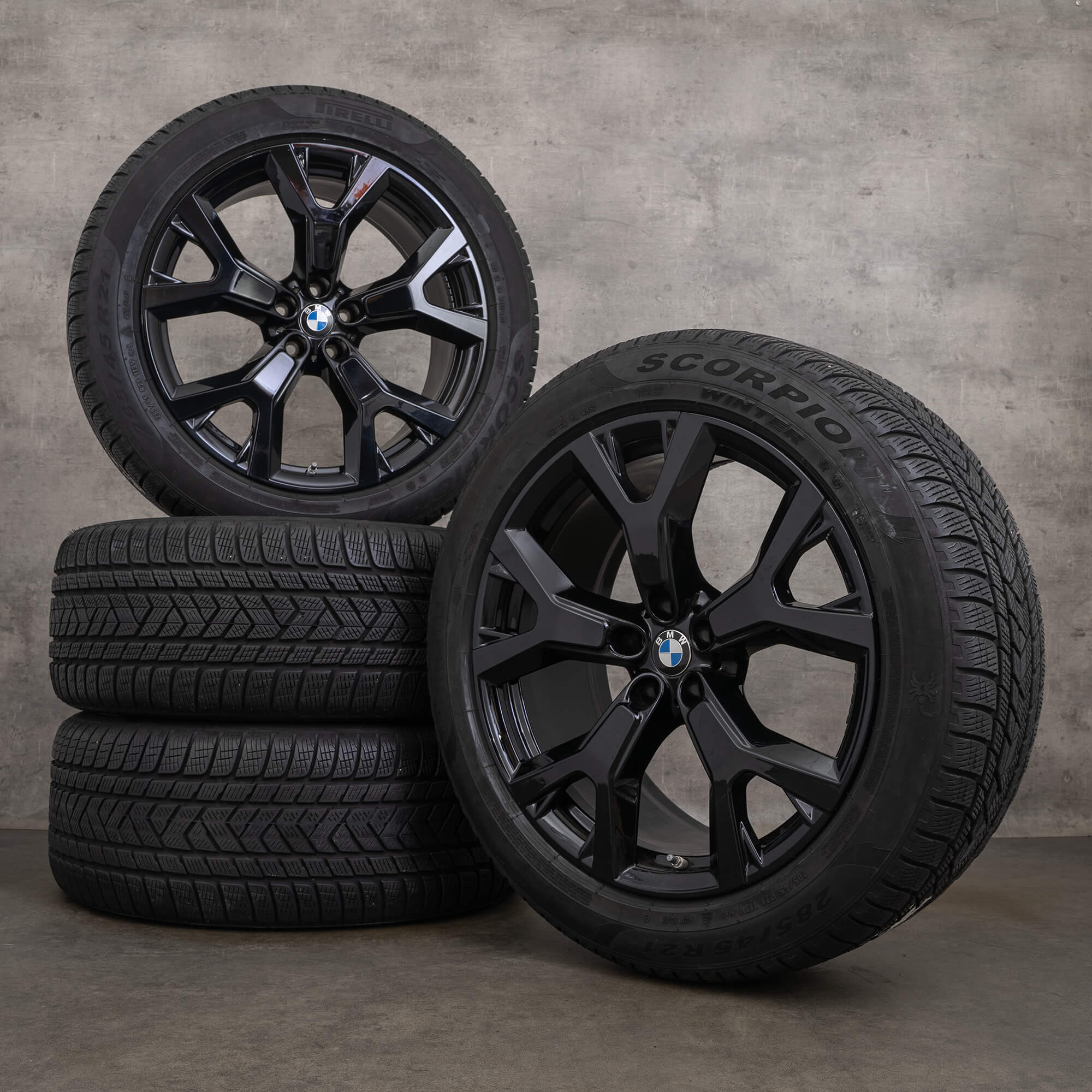 BMW X7 G07 winter wheels 21 inch rims tires Styling 752 aluminum 6885461
