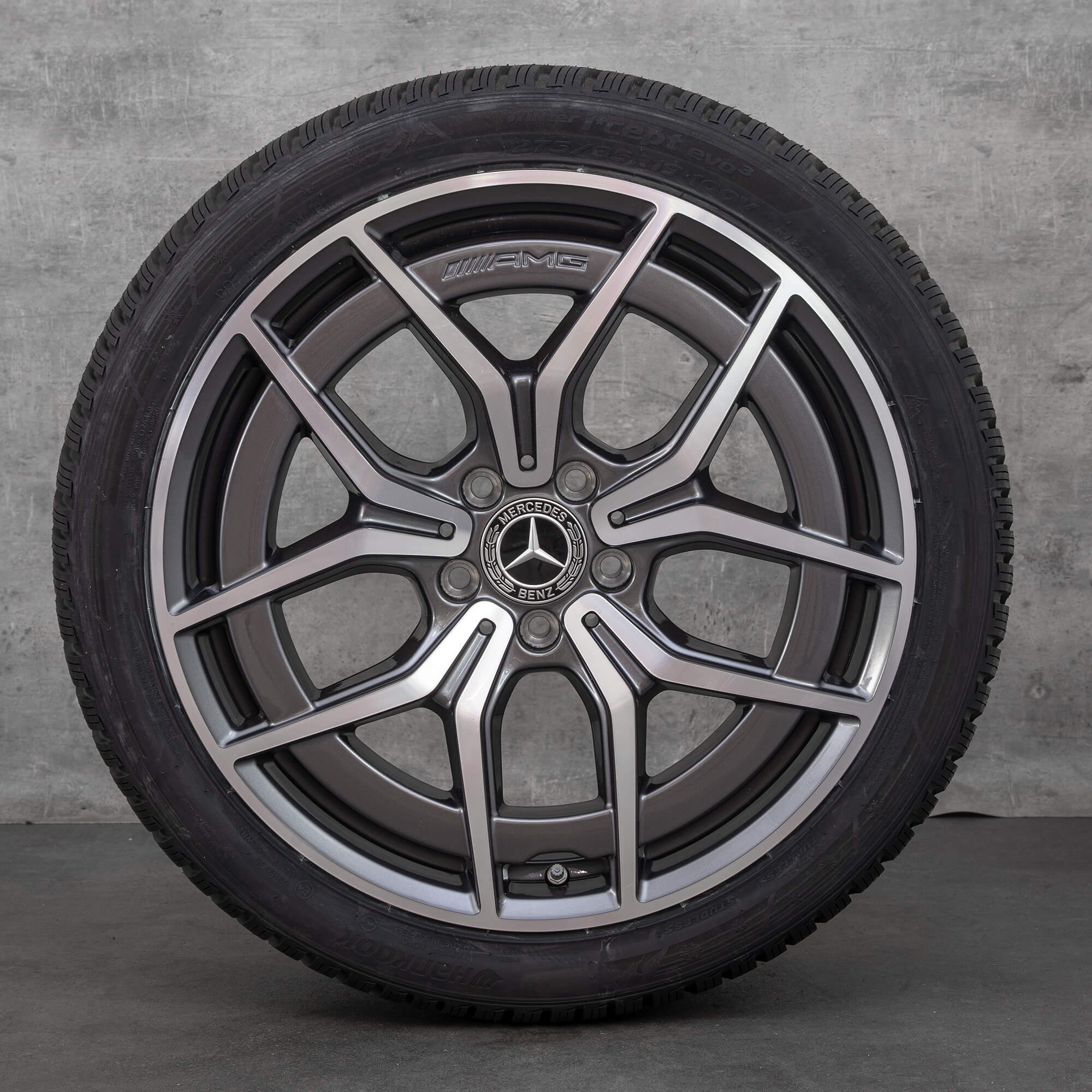 OEM Mercedes Benz E Class AMG winter wheels 19 inch W213 S213 C238 A238 rims A2134016500 himalaya grey high-gloss NEW