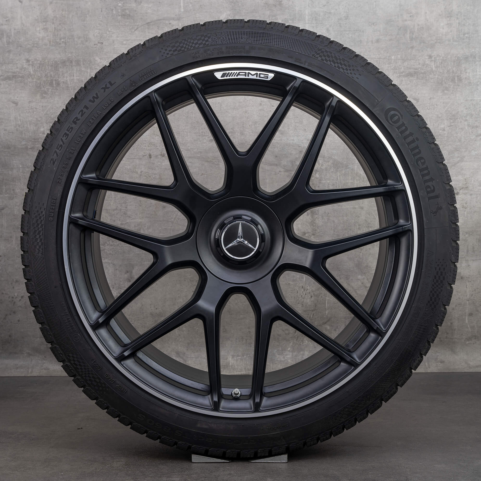 AMG 21 tommer fælge Mercedes GT 43 53 63 S W290 X290 vinterdæk vinterhjul