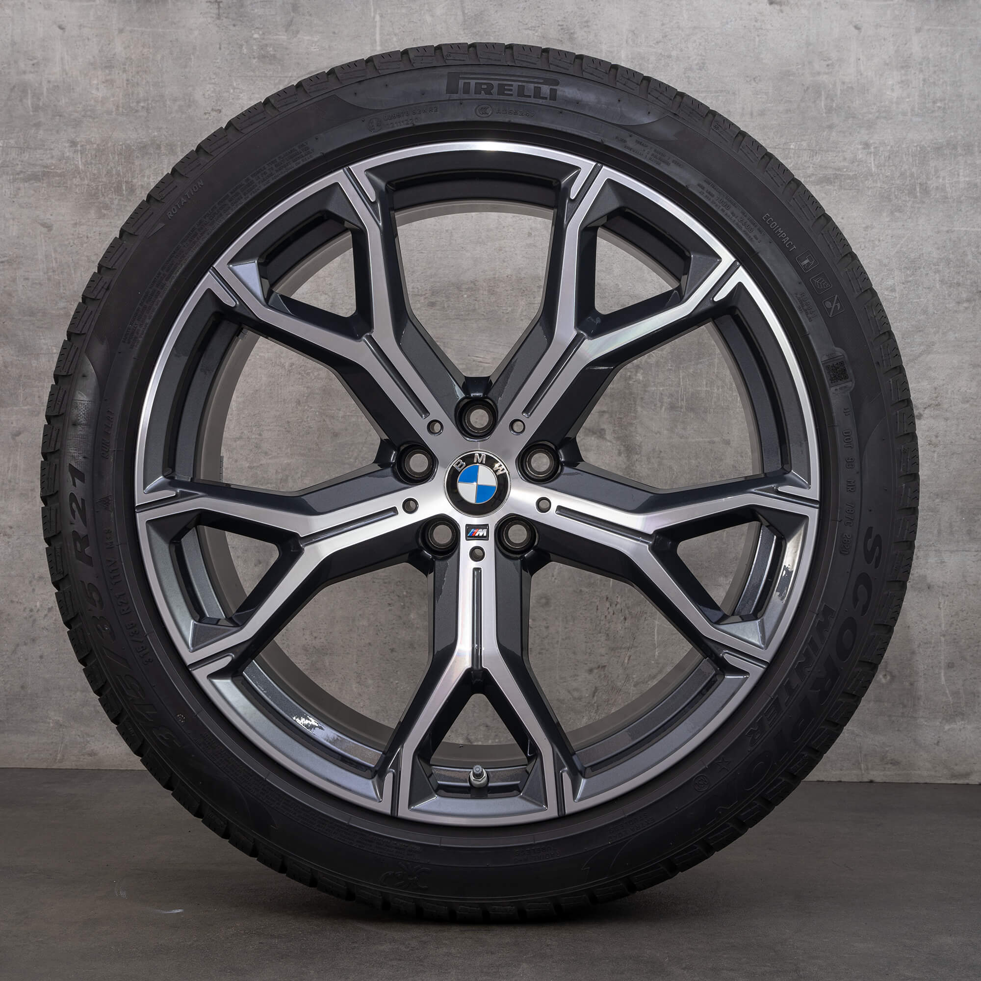 BMW X5 G05 741 M wintervelgen 21 inch winterbanden velgen 8071998 8071999