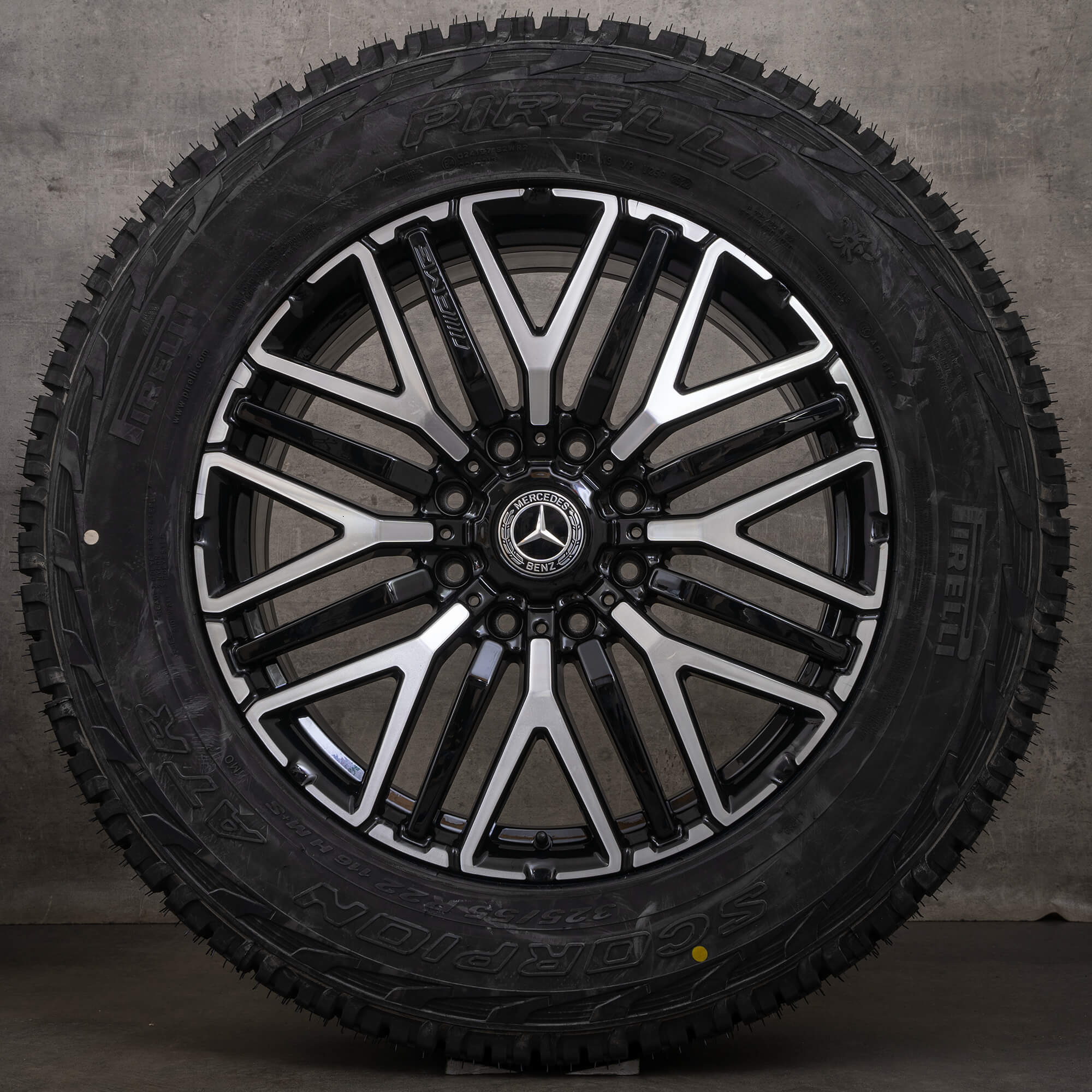 Roues d'été d'origine AMG Mercedes Benz G63 W463A 4x4 22 pouces A4634014000