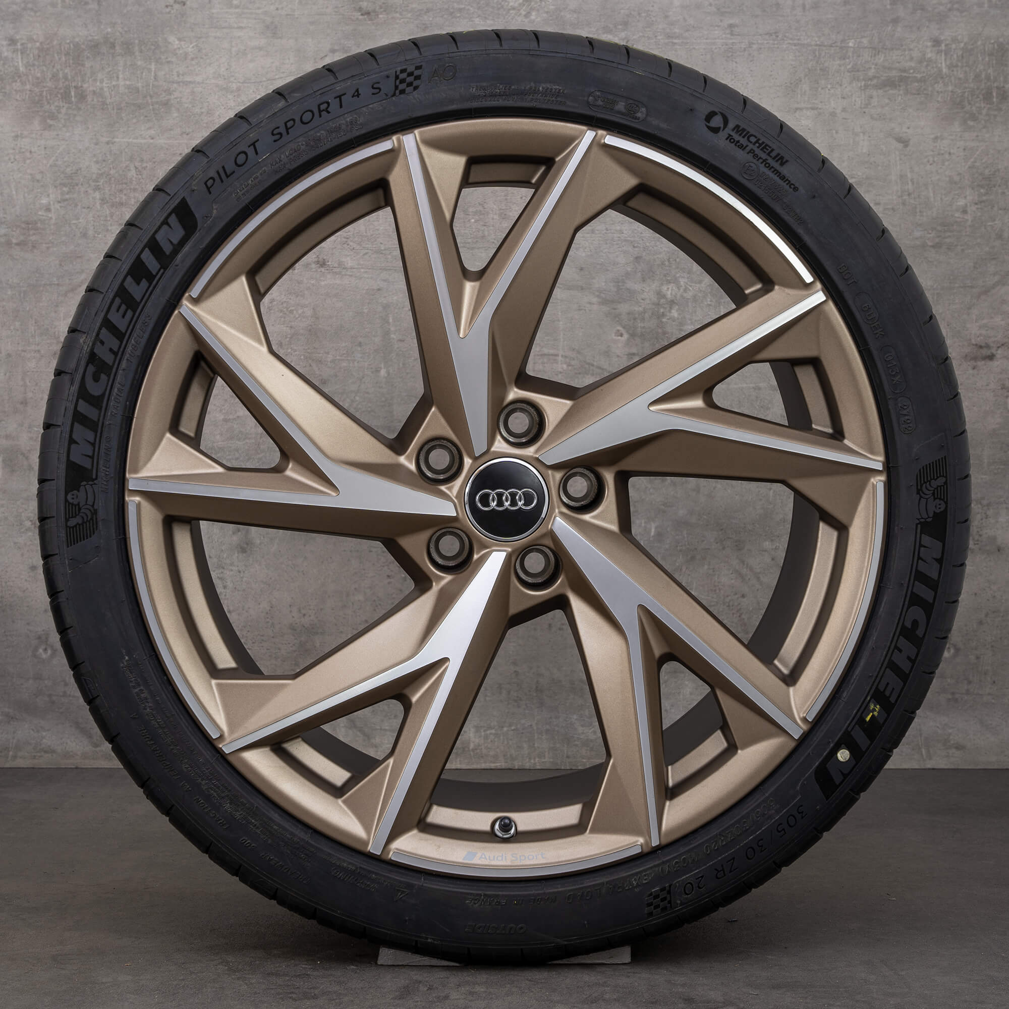 Audi 20 inch velgen R8 4S Evo Design alloy zomervelgen zomerbanden NIEUW