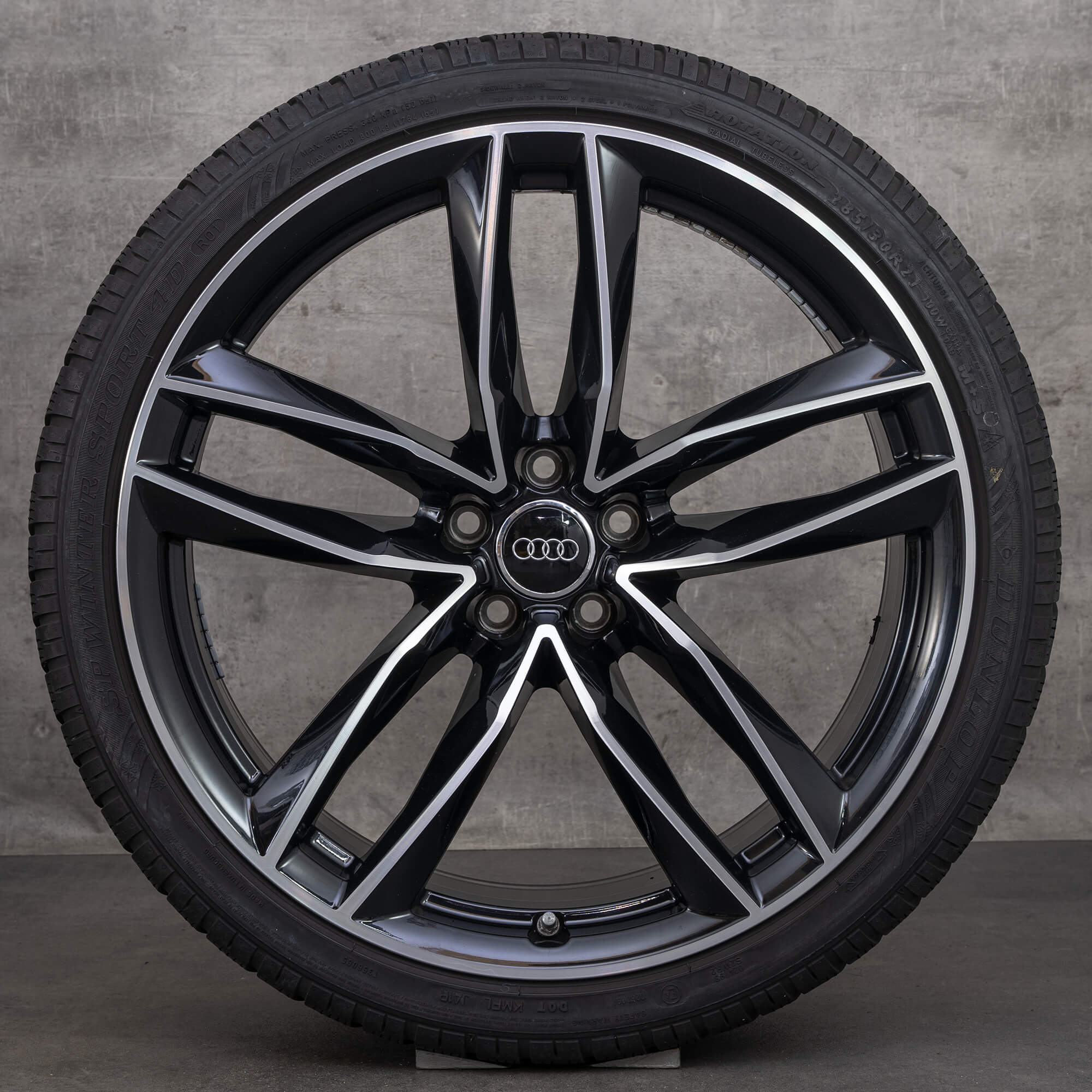 Audi 21 inch velgen RS6 4G C7 winterbanden compleet wintervelgen 4G0601025CG