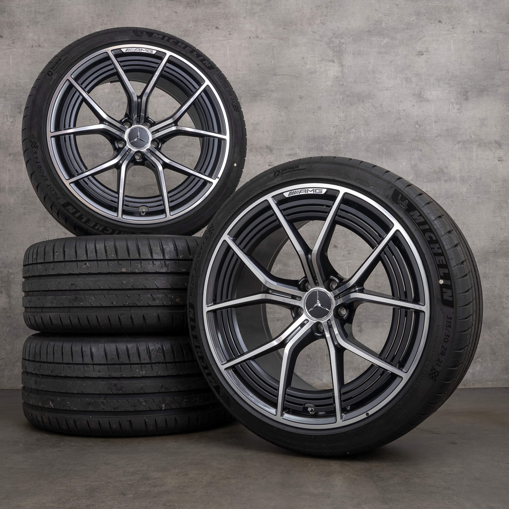 AMG Mercedes Benz GT X290 ruedas de verano llantas 21 pulgadas neumáticos