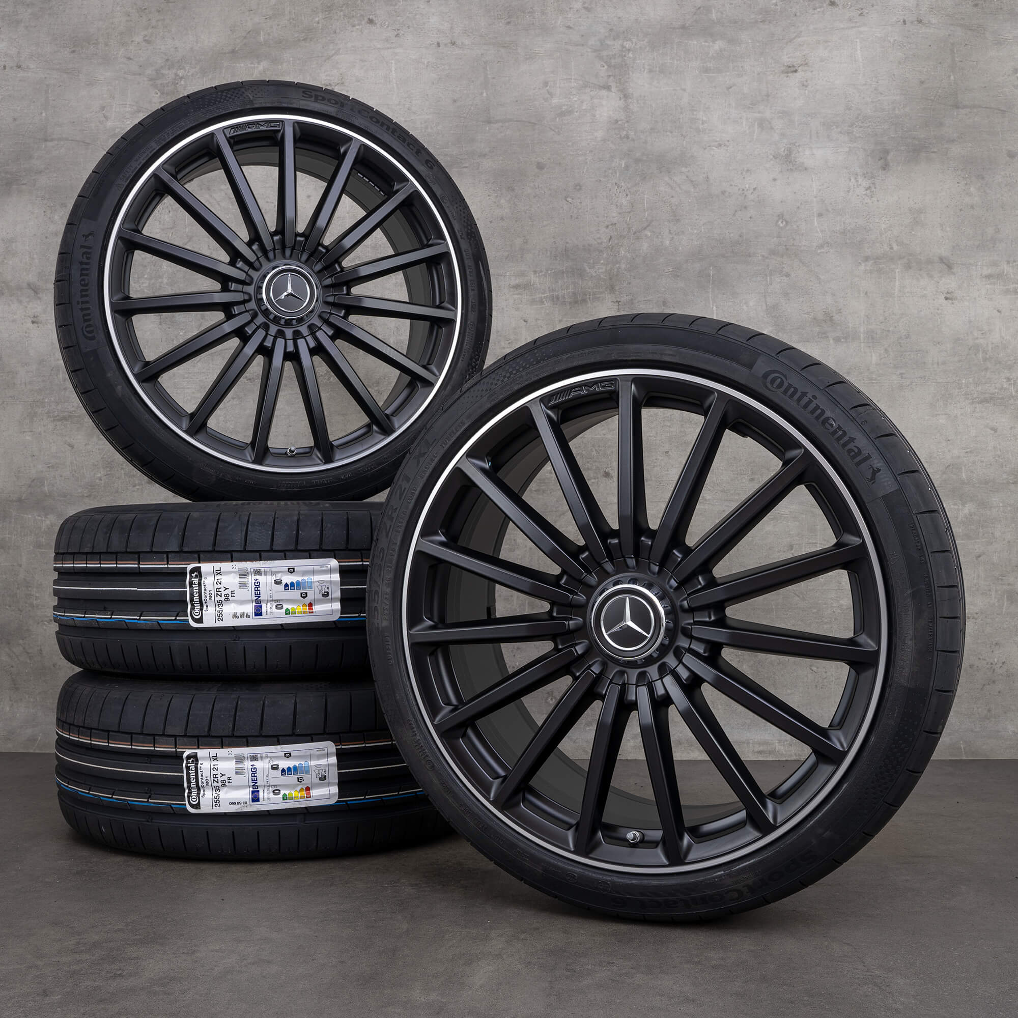 AMG 21 inch Mercedes velgen GLA35 GLA45 X247 H247 zomerwielen zomerbanden NIEUW