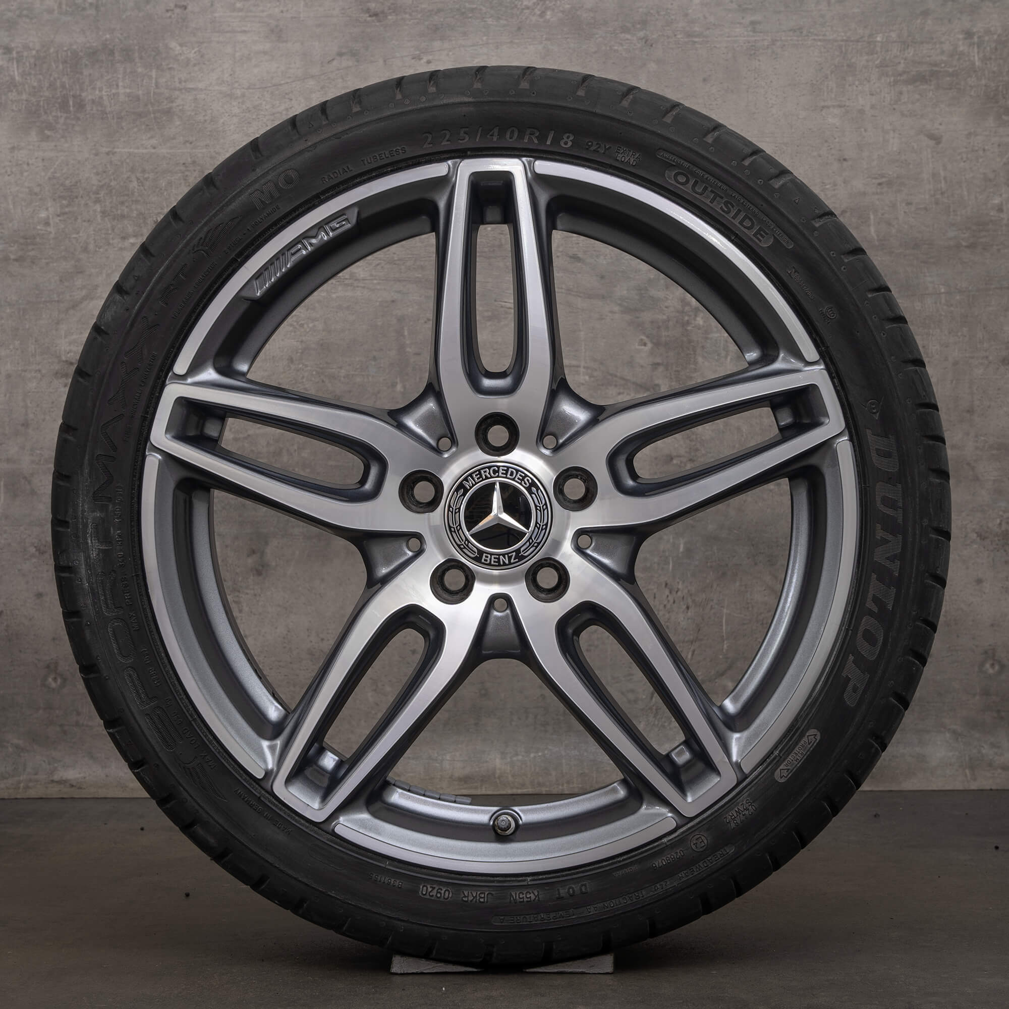 Originální Mercedes Benz AB Class CLA AMG ráfky 18" W176 W246 C117