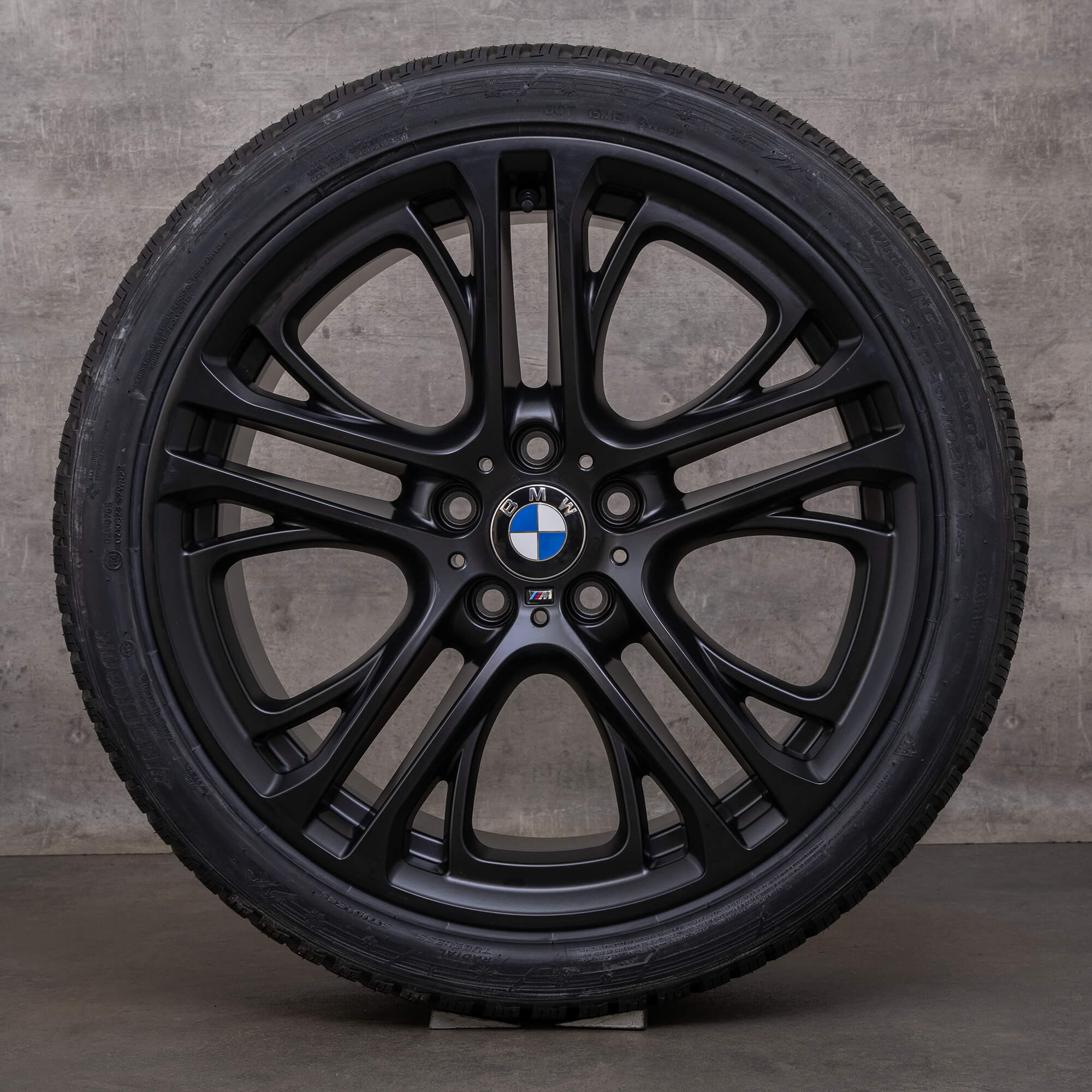 Original BMW X3 X4 Winter wheels 20 pouces F25 F26 Styling jantes 310 M 6787582 6787583 black matt