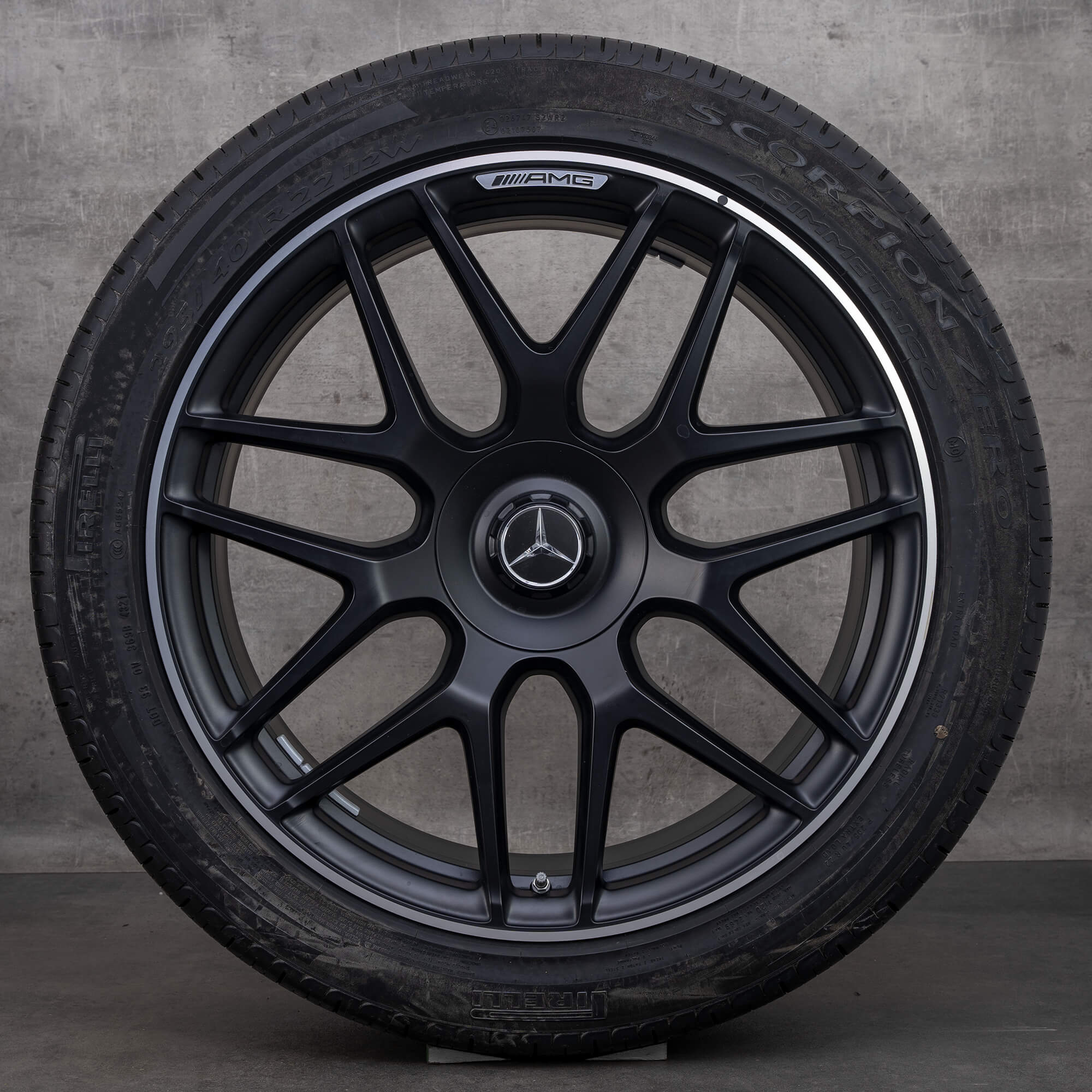 22 inch W463A G63 AMG rims Mercedes summer tires wheels A4634012000 NEW