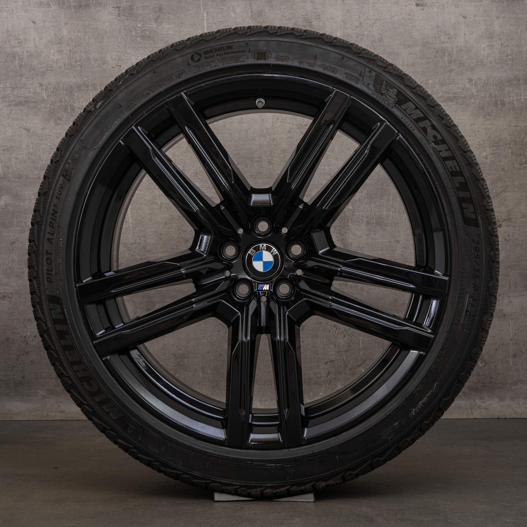 OEM BMW X5M F95 X6M F96 21 inch winter tires rims 808 M 8090794 8090795