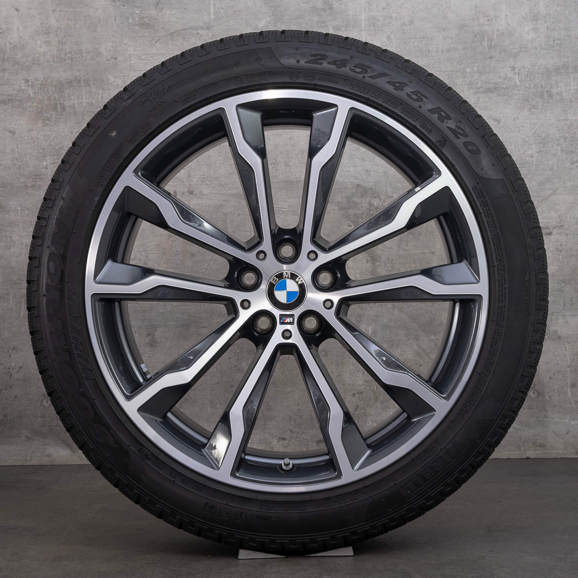 BMW X3 G01 X4 G02 winter wheels 20 inch rims styling 699 M tires 8010268