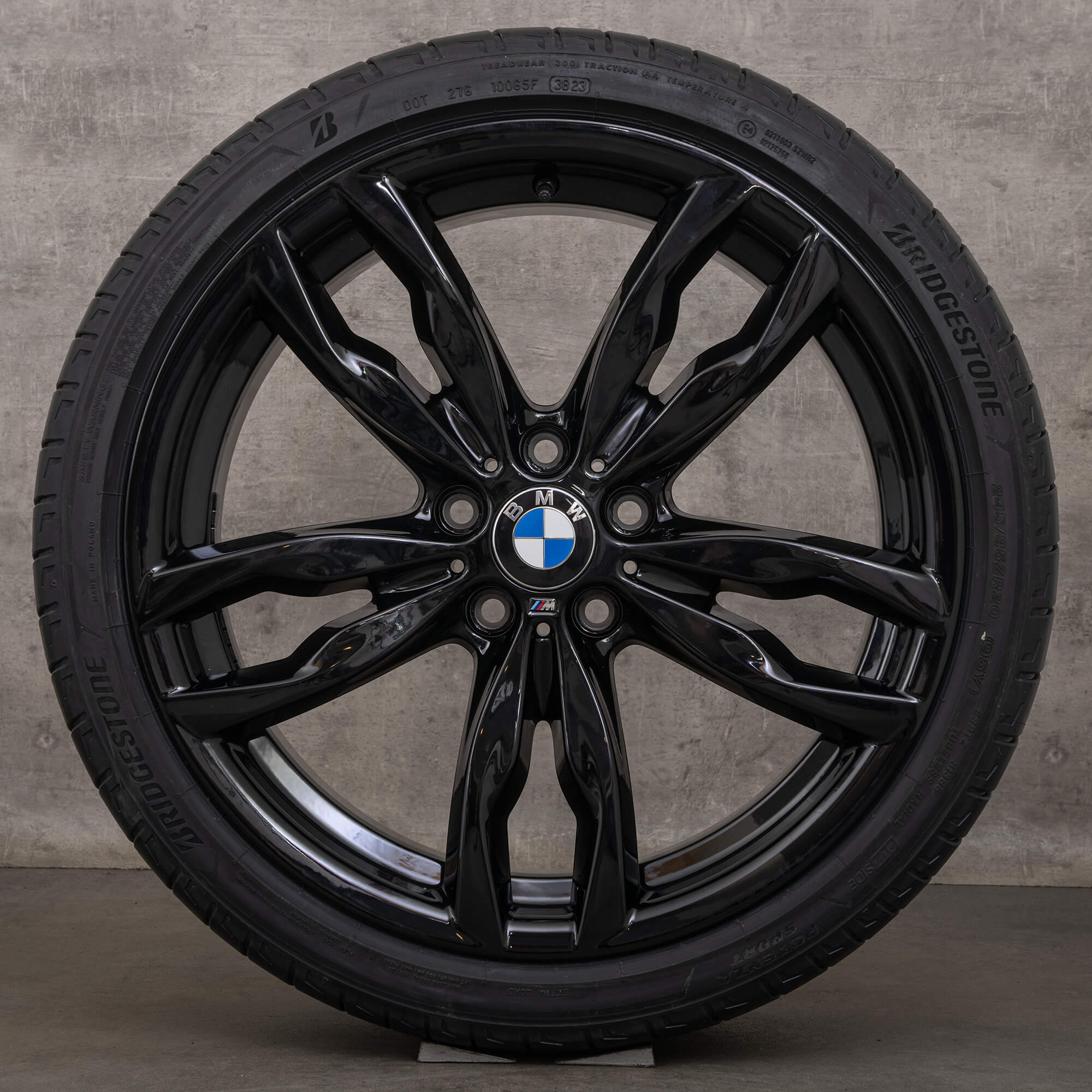 BMW Série 5 F10 F11 6 F12 F13 F06 Jantes 20 pouces pneus été style 434 M