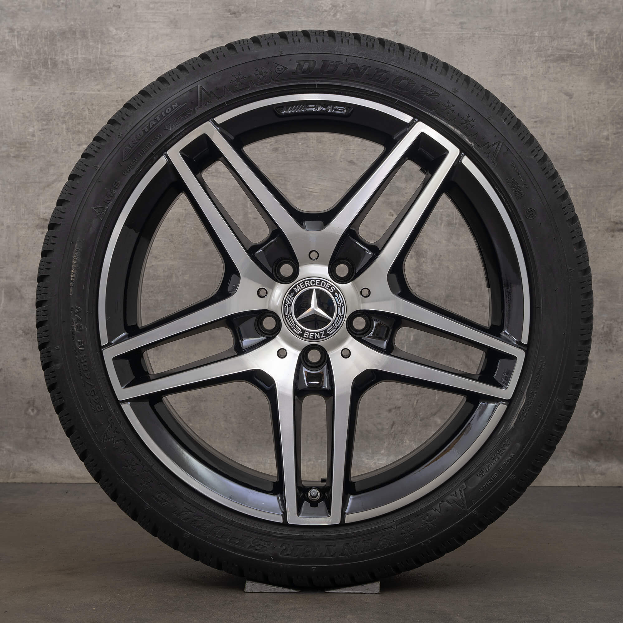 OEM Mercedes Benz E-Class W212 S212 18 inch rims winter wheels aluminum tires A2124010300