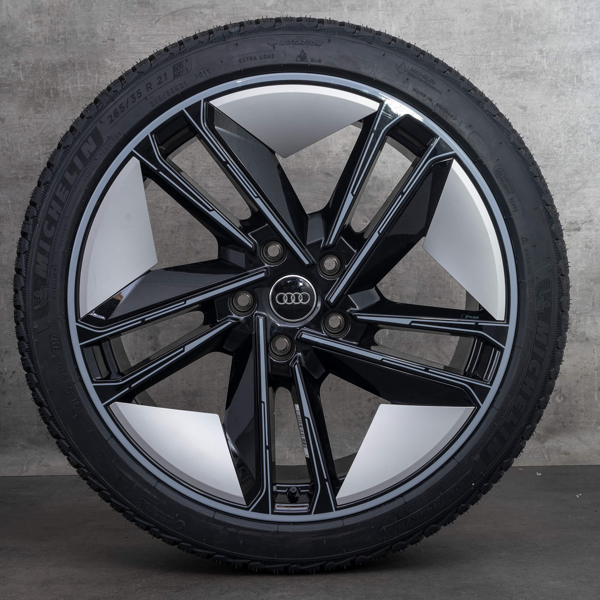 Audi 21 inch velgen e-tron GT RS Quattro FW winterbanden winterwielen NIEUW