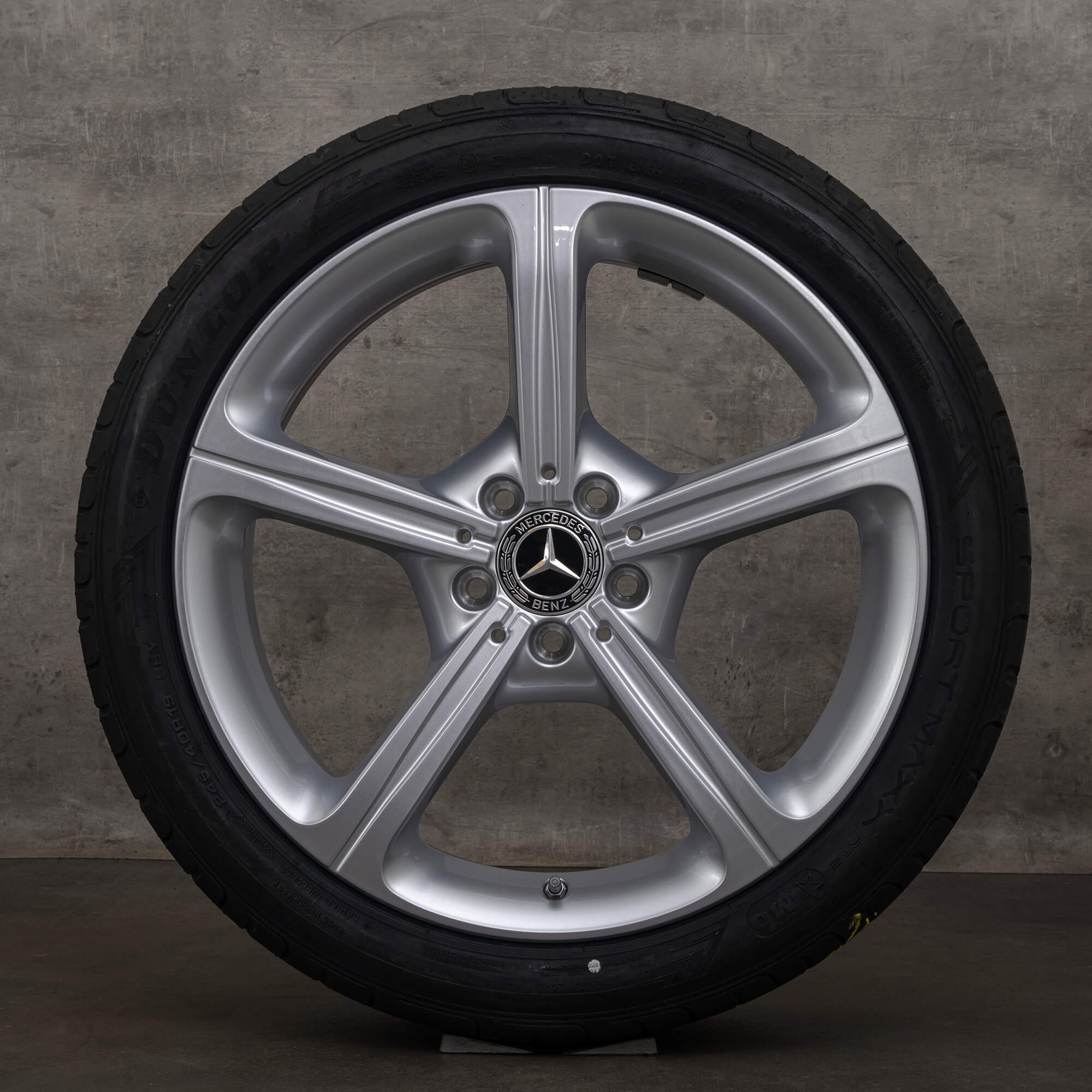 Originele Mercedes Benz CLS velgen 19 inch C257 zomerwielen A2574011000 A2574011100 zilver