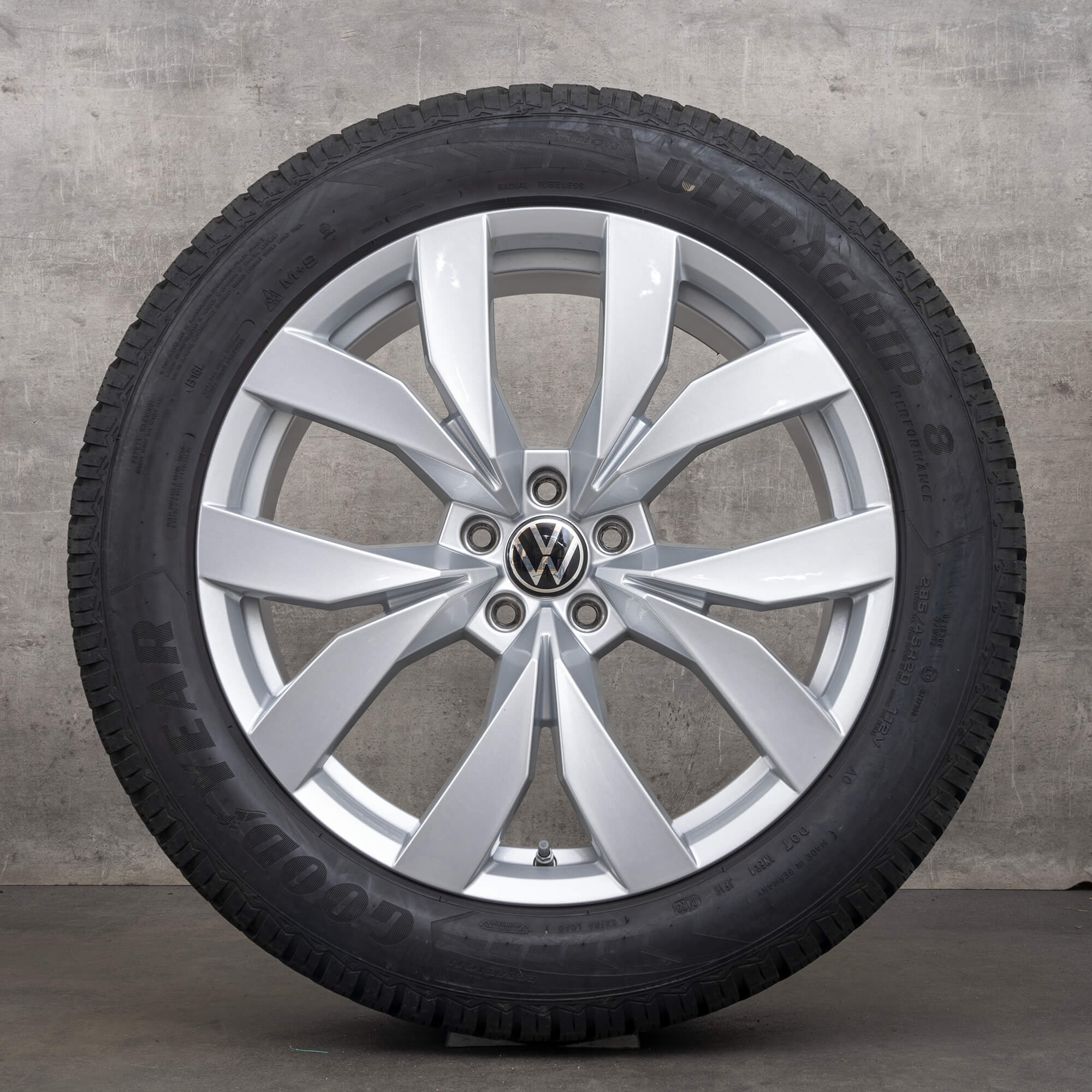 VW Touareg 3 III CR rodas de inverno completas, pneus inverno, jantes 20
