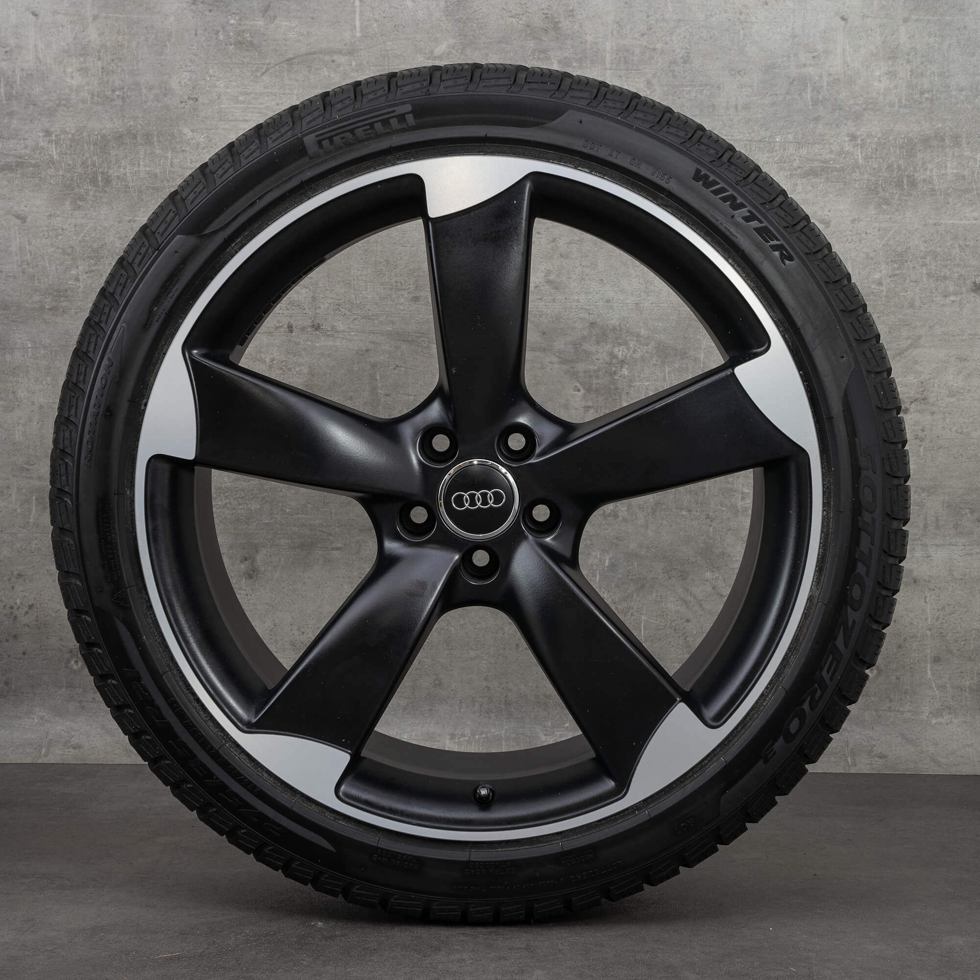 Audi 21 inch velgen A8 4H winterbanden wintervelgen Rotor alloy velgen