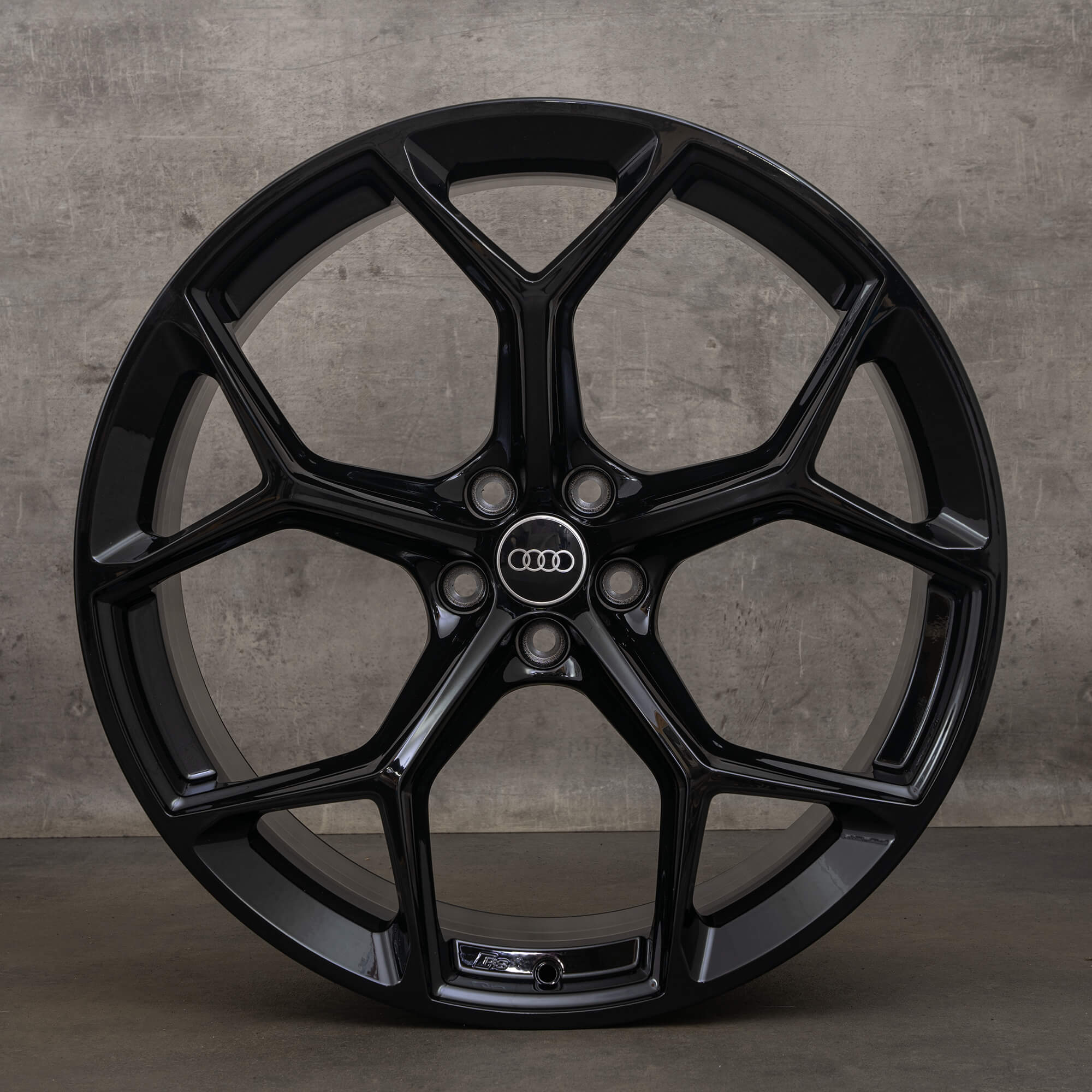 Llantas originales Audi RS6 RS7 22 pulgadas 4K C8 Performance 4K0601025CQ negro brillo NUEVO