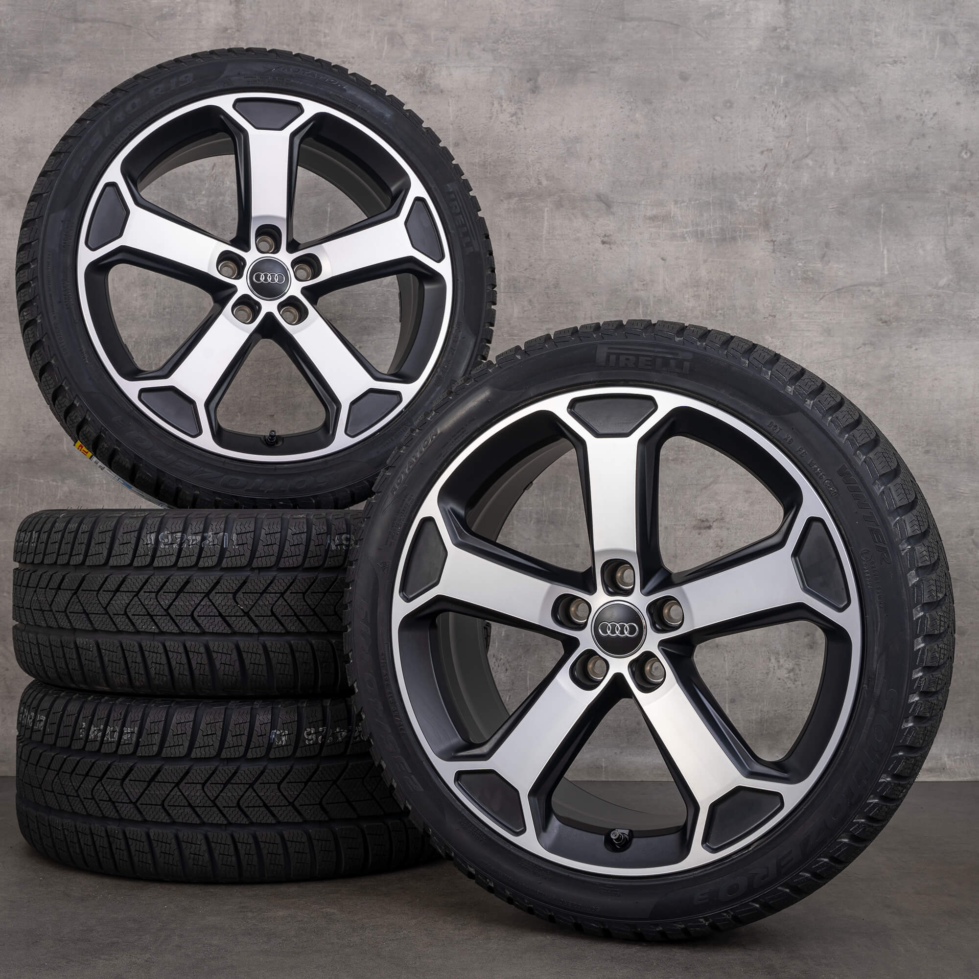 Audi Q2 SQ2 GA jantes de 19 polegadas rodas inverno pneus 81A601025AE alumínio