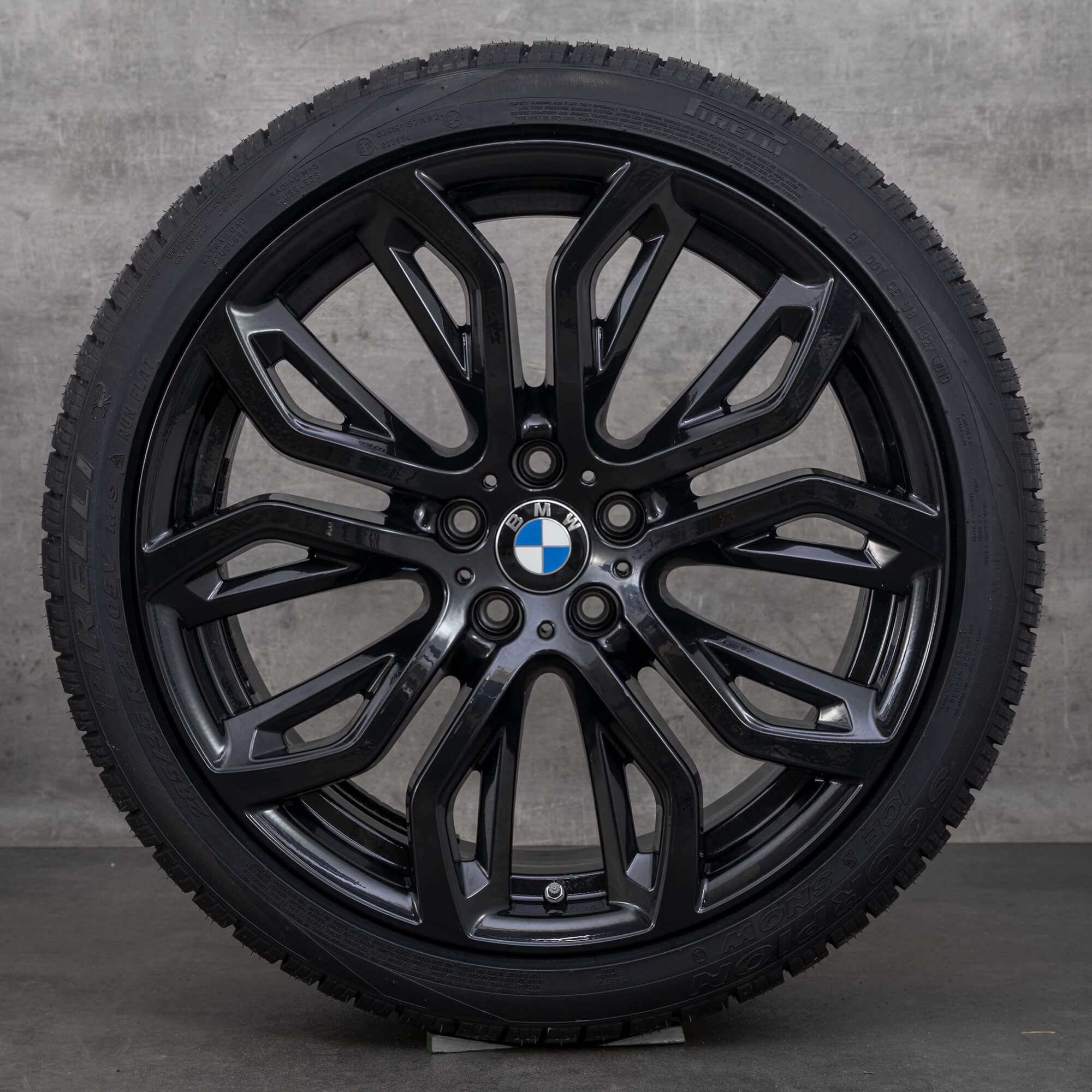 OEM BMW X5M E70 X6M E71 21 inch summer tires rims Styling 375 M 6796149