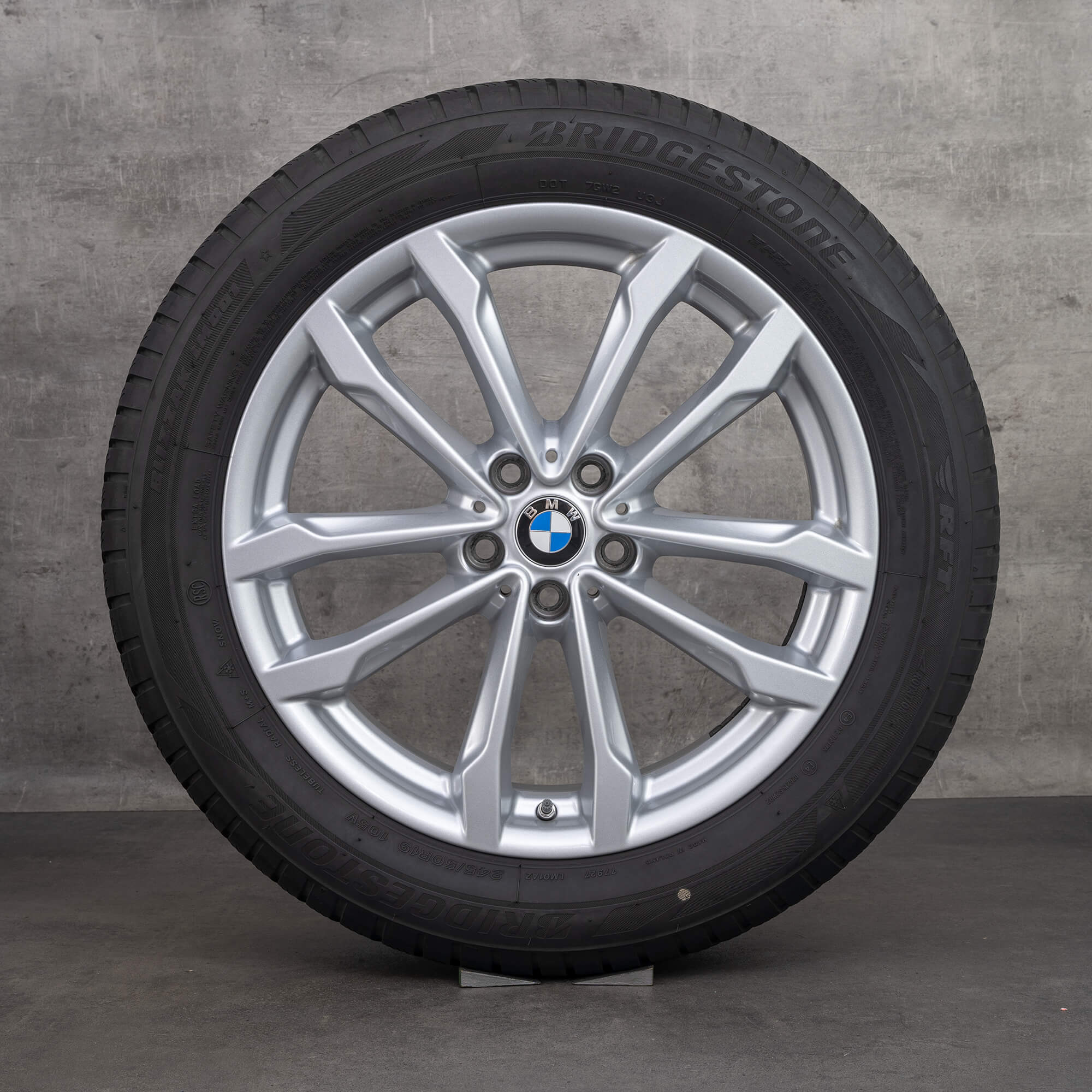 BMW 19 inch rims X3 G01 X4 G02 styling 691 winter tires OEM wheels