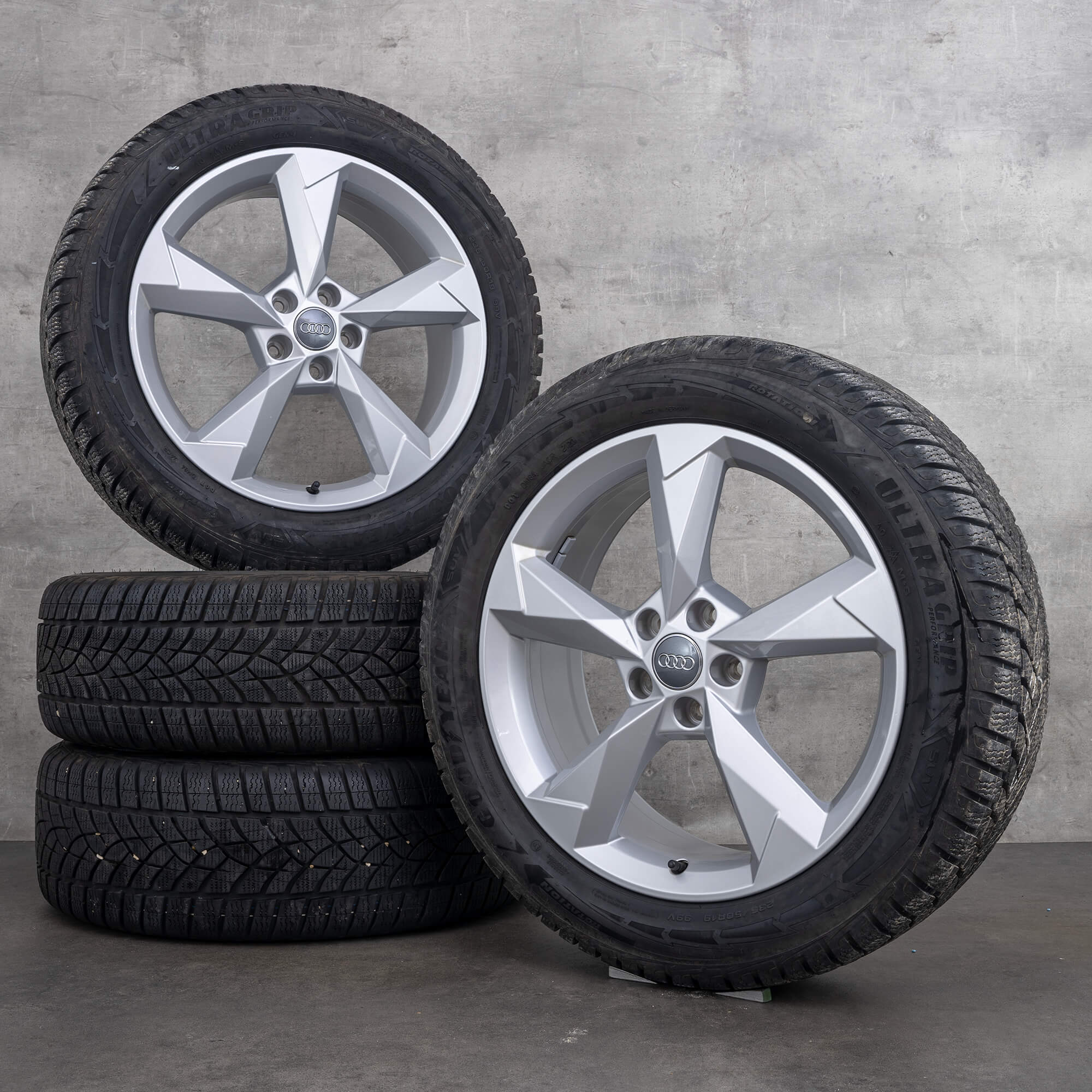 Audi 19 inch Q3 II F3 jante anvelope iarna roti Dynamic 83A601025N