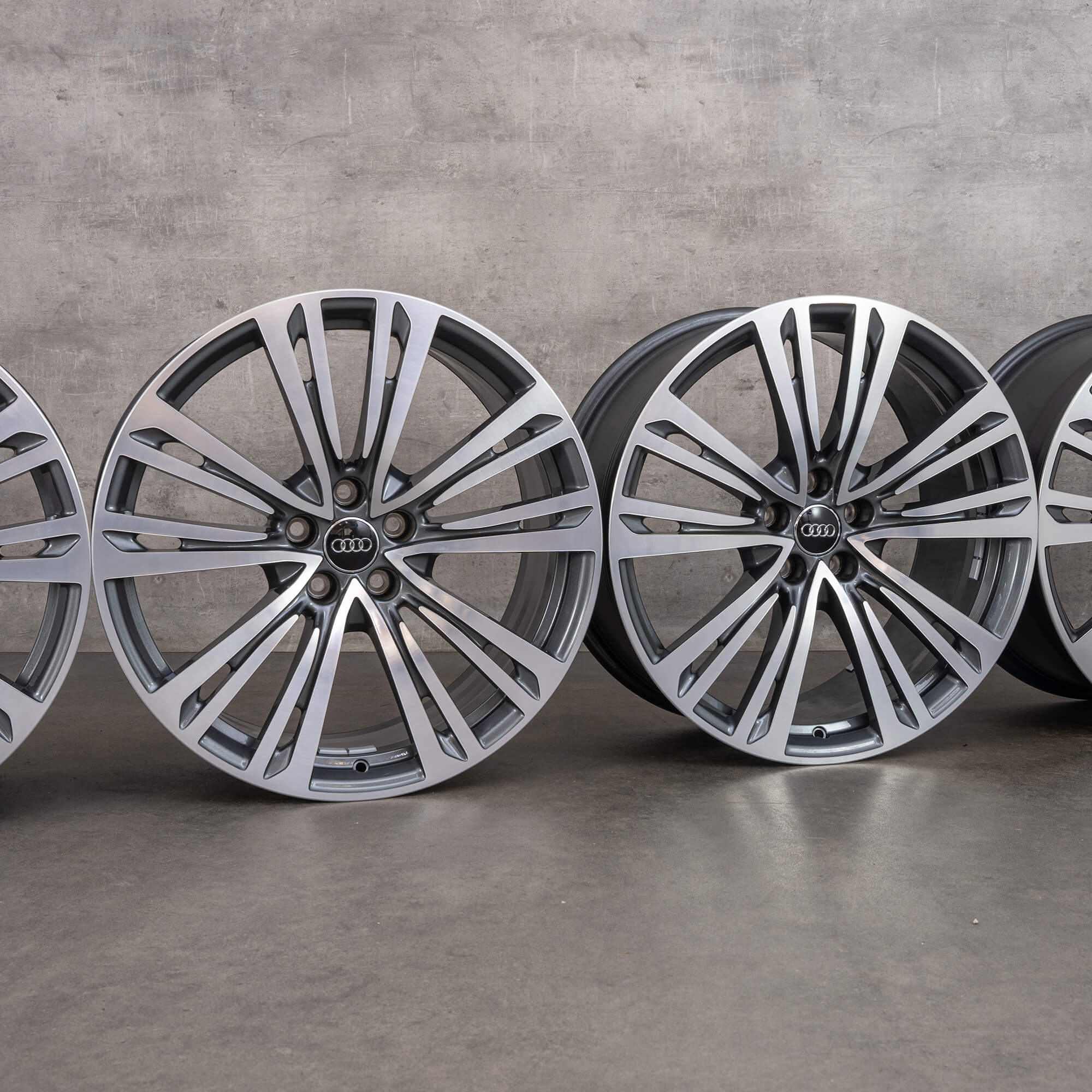 Audi A8 S8 4N F8 4H 20 inch rims aluminum 4N0601025D parallel spoke NEW