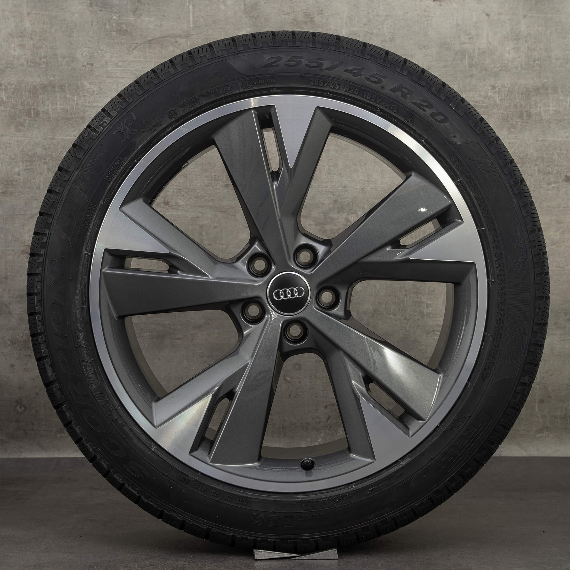 Jante Audi 20 inch Q4 e-tron roți OEM de iarnă 89A601025M 89A601025E NOU