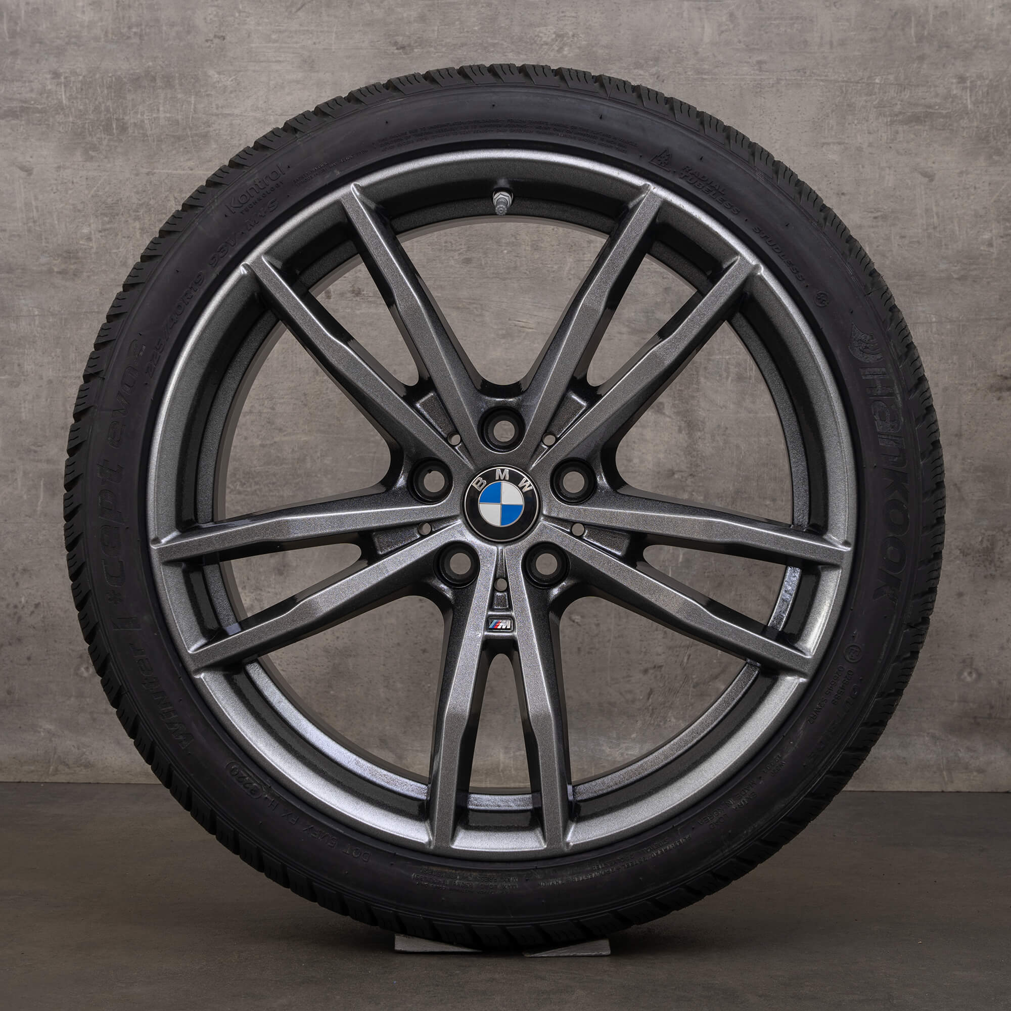 BMW Série 2 G42 Original 3 G20 G21 4 G22 G23 pneus de inverno com jantes 19