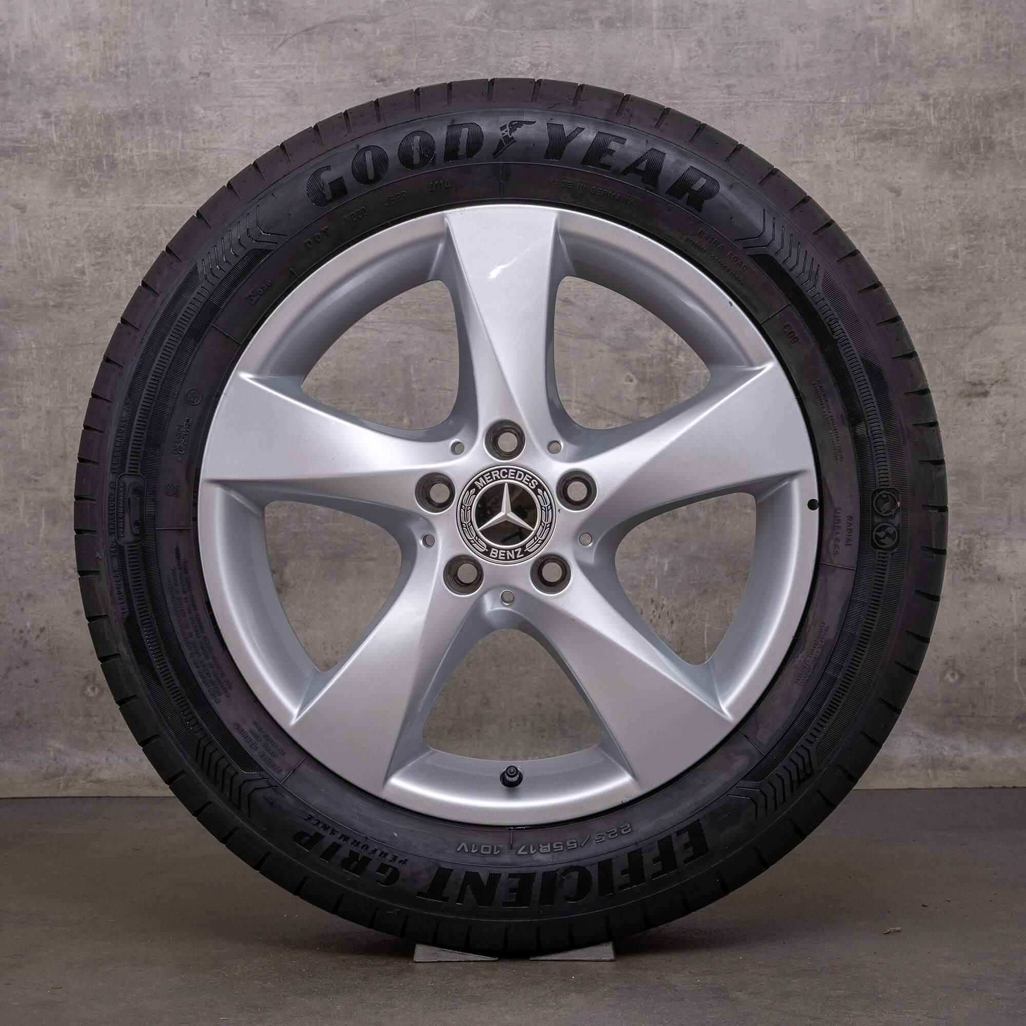 Originele Mercedes V-Klasse wielen 17 inch W447 Vito Viano zomerwielen A4474012200 zilver