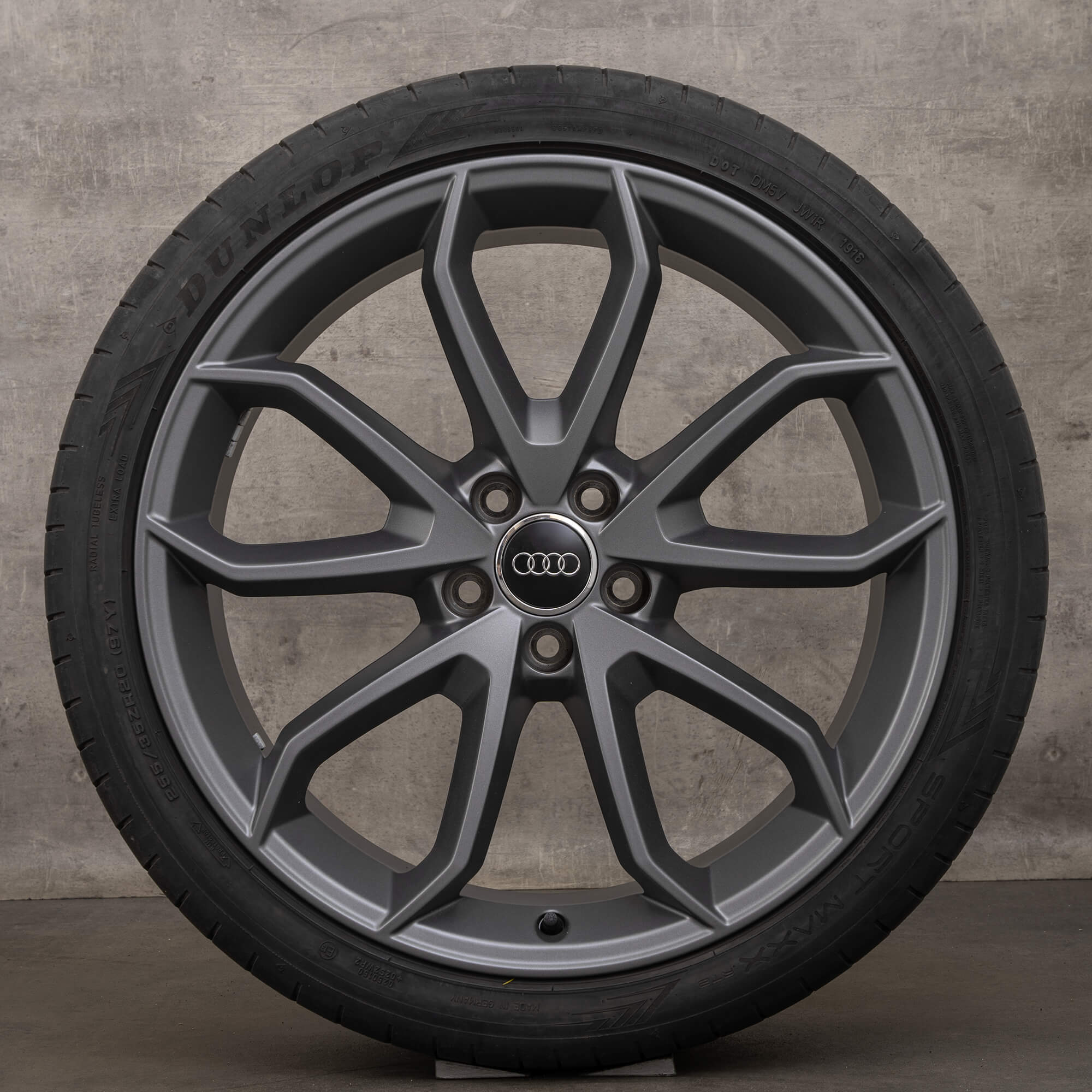 Originele Audi Q3 RS 8U 20 inch winterbanden 8U0601025AP velgen grijs