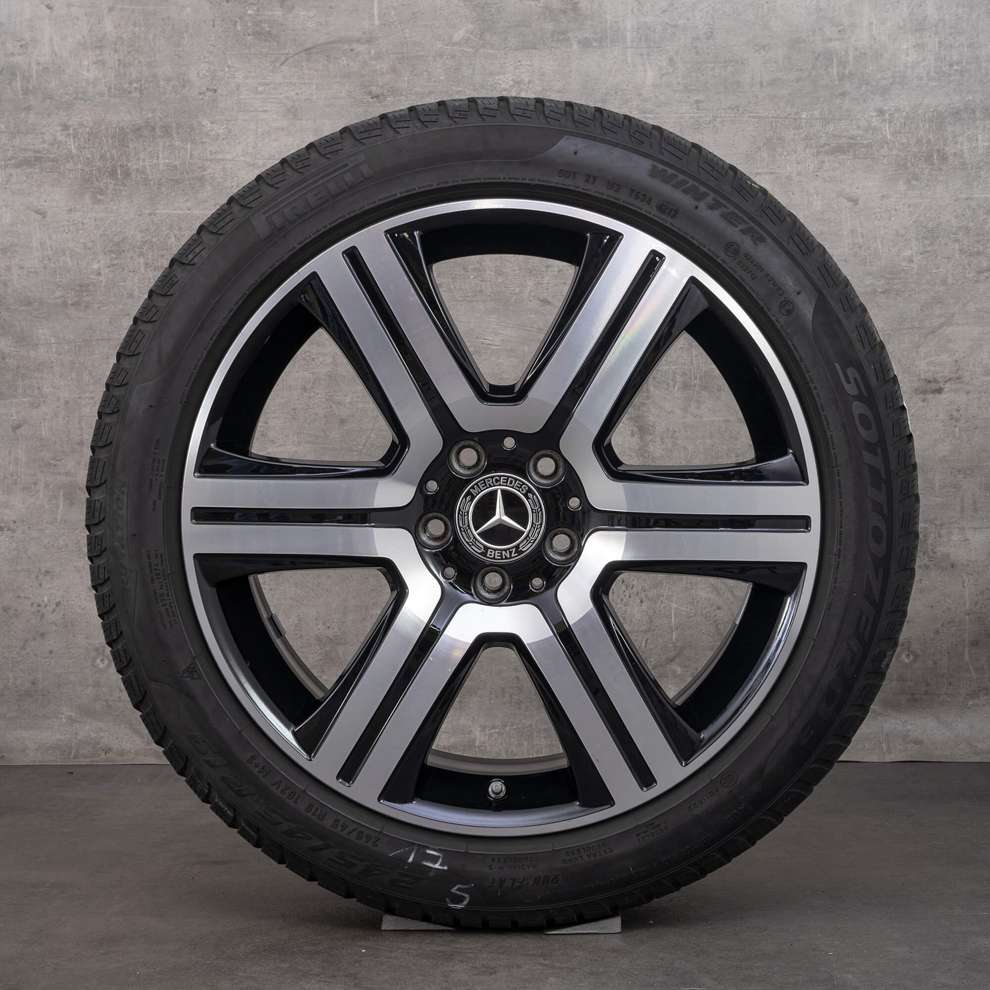 Mercedes Benz 19 inch rims E-Class X213 AllTerrain winter tires wheels