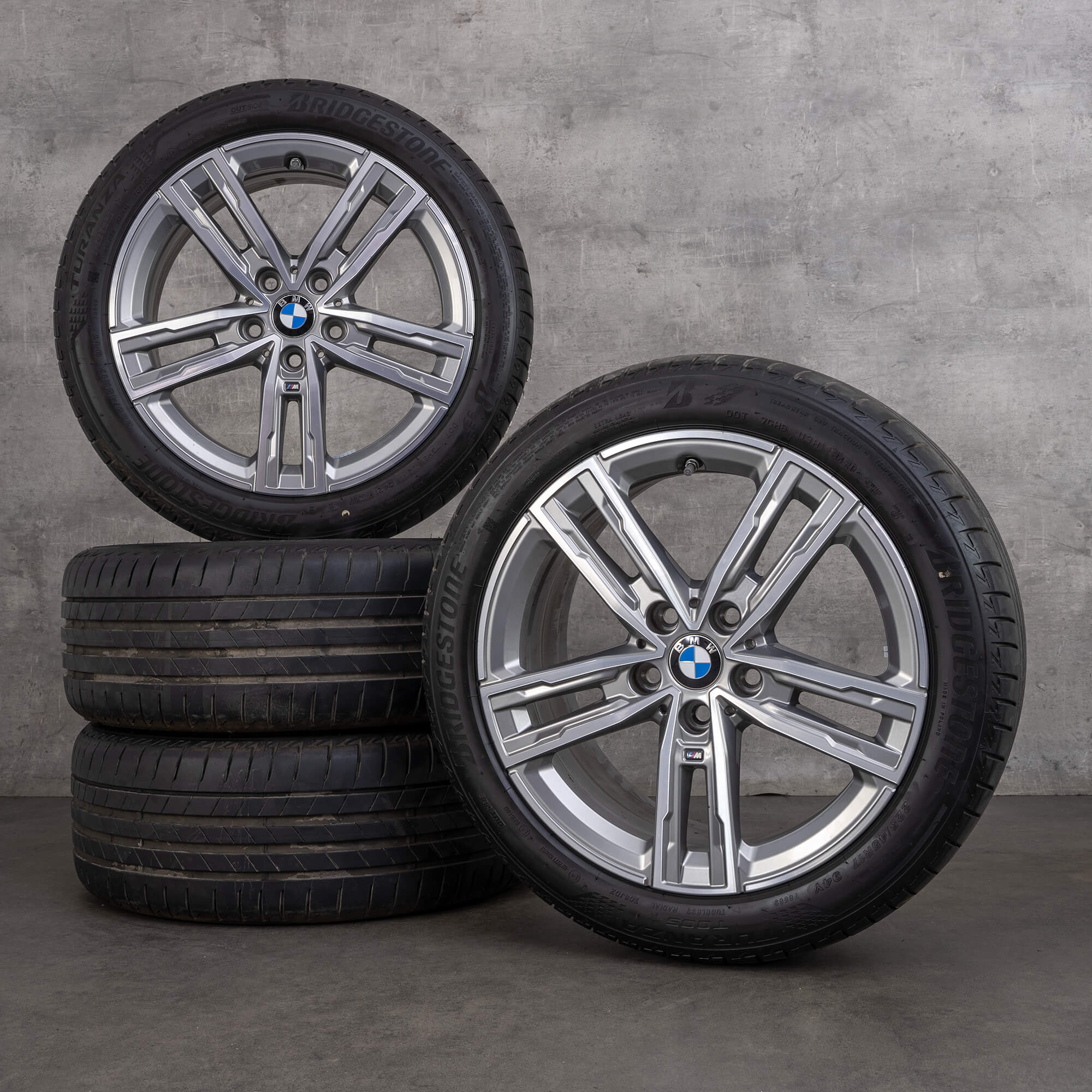 BMW 1er F40 2er F44 summer wheels 17 inch rims 550 M tires 8053523