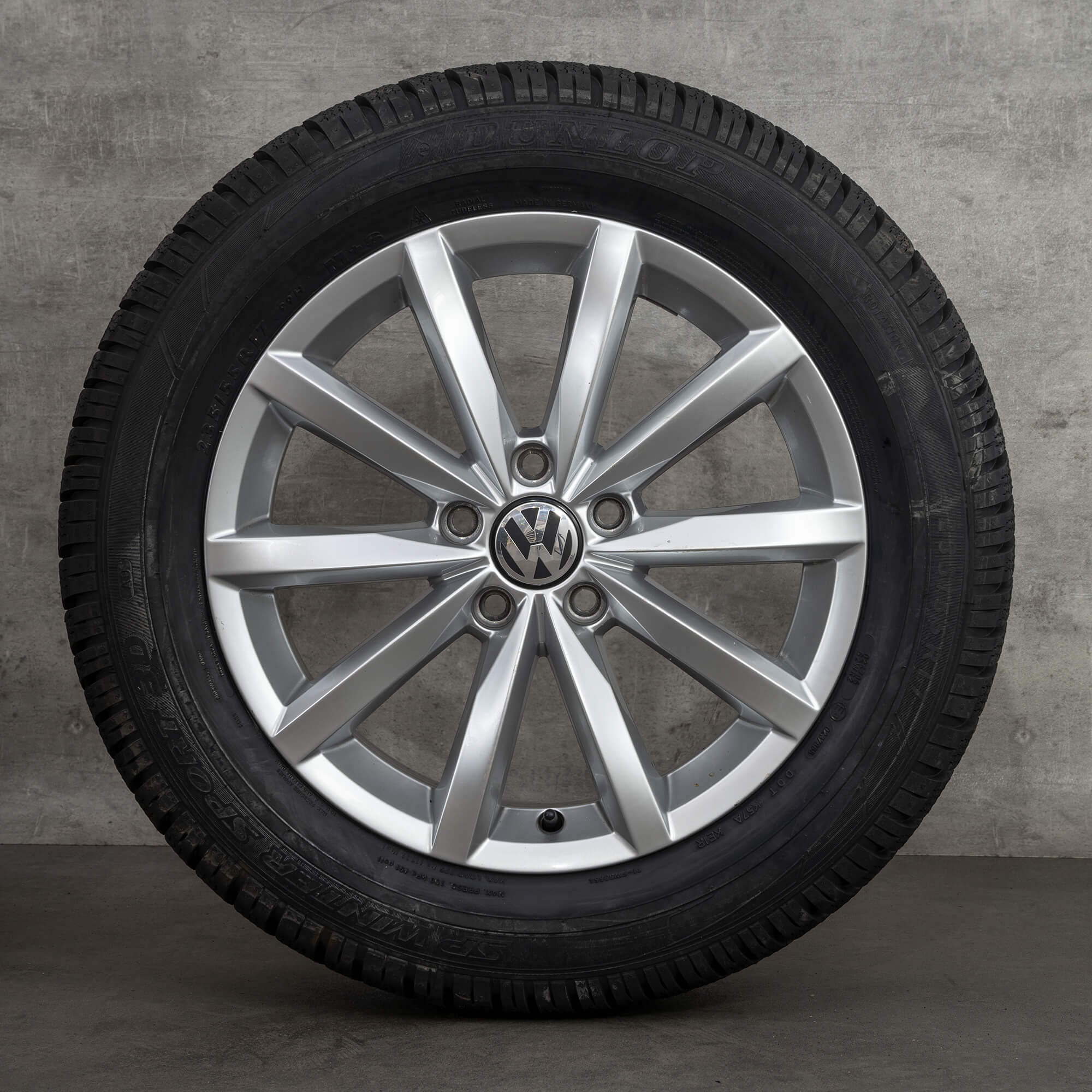 VW llantas de 17 pulgadas Tiguan 5N Novara neumáticos de invierno ruedas de