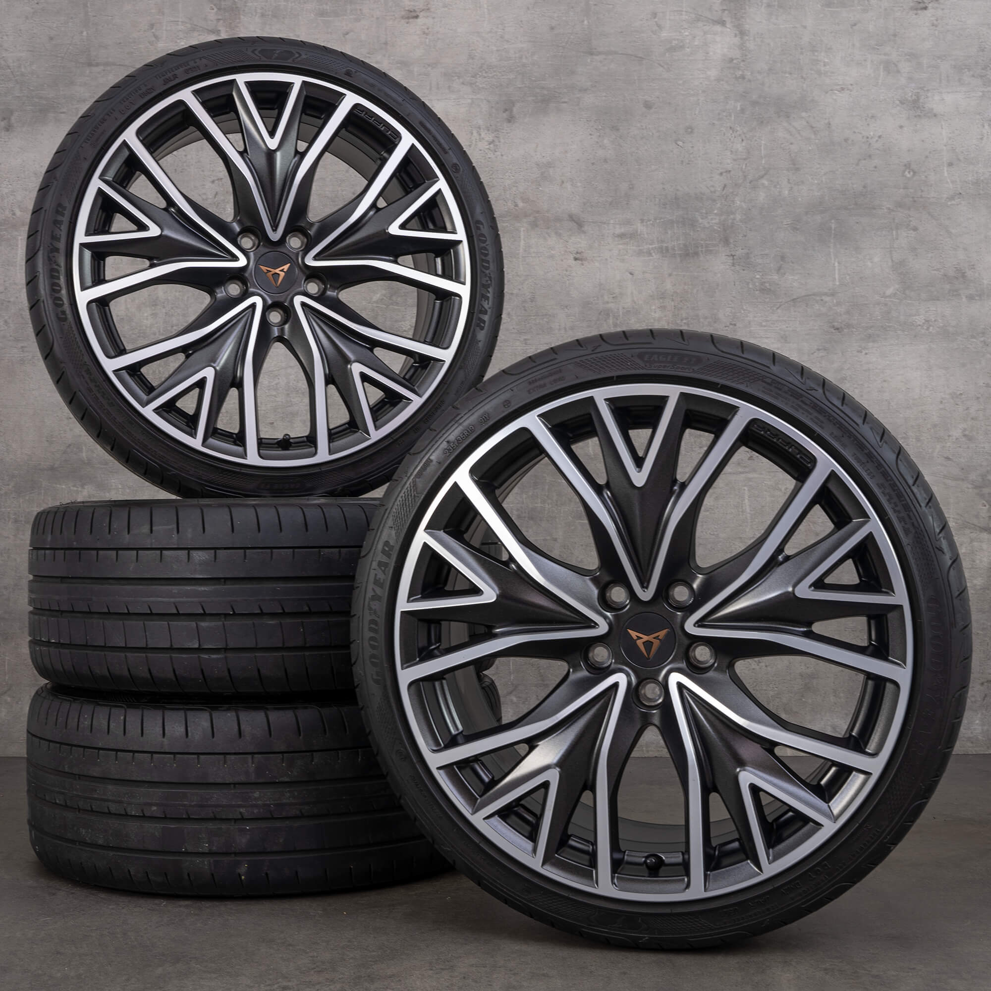 Jantes de pneus inverno originais Seat Leon Cupra 5F 19 polegadas 5FA601025R