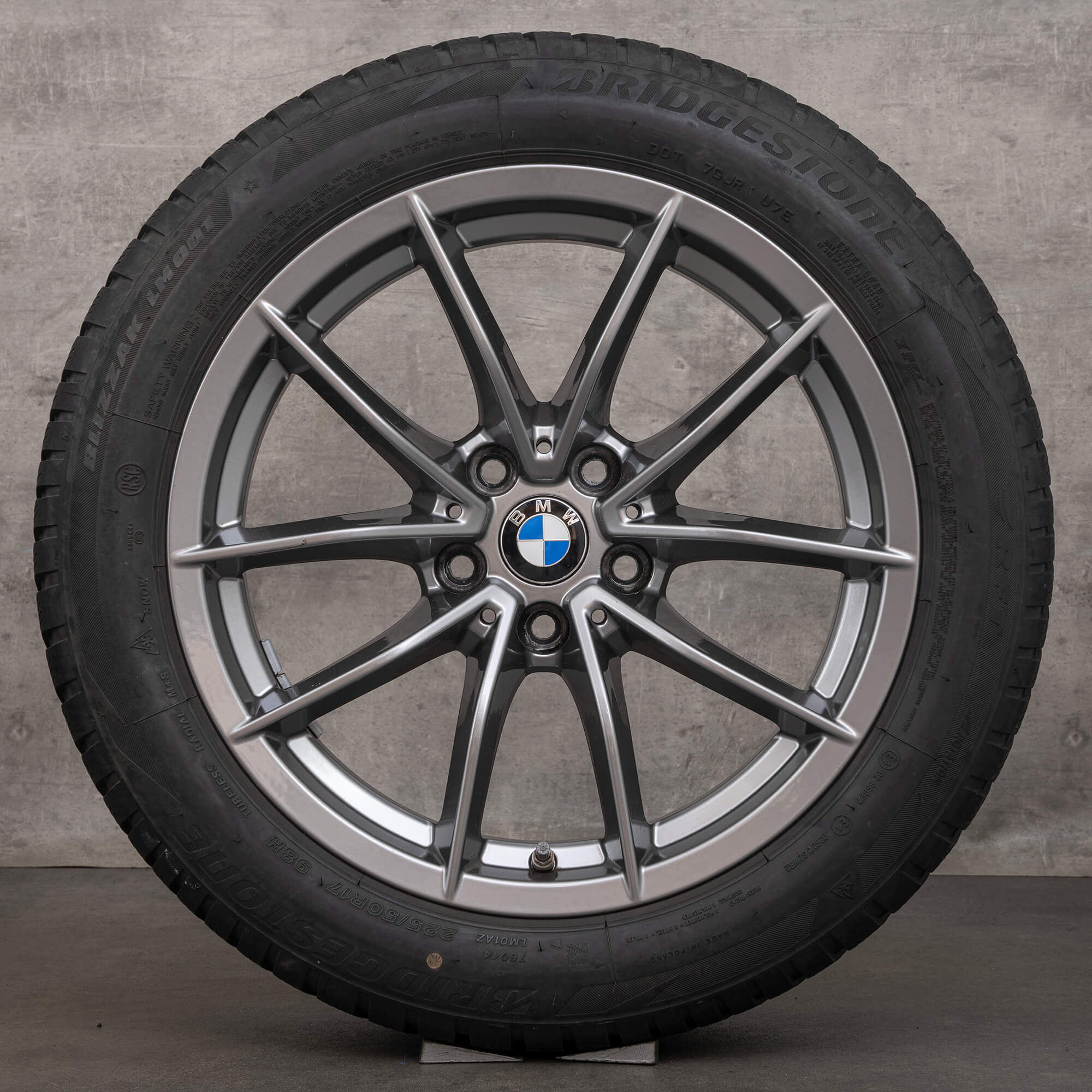BMW Z4 G29 vinterhjul 17 tums fälgar styling 768 vinterdäck 6886152 6886153
