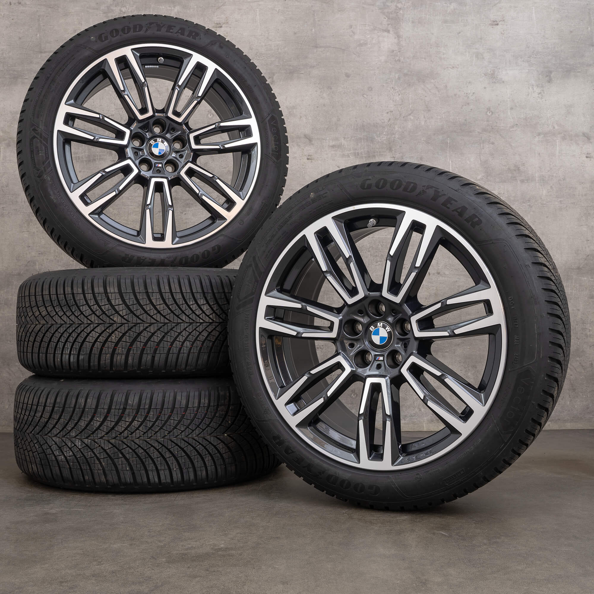 BMW Seria 5 G60 G61 i5 jante pentru orice vreme Jante de 19 inch anvelope toate