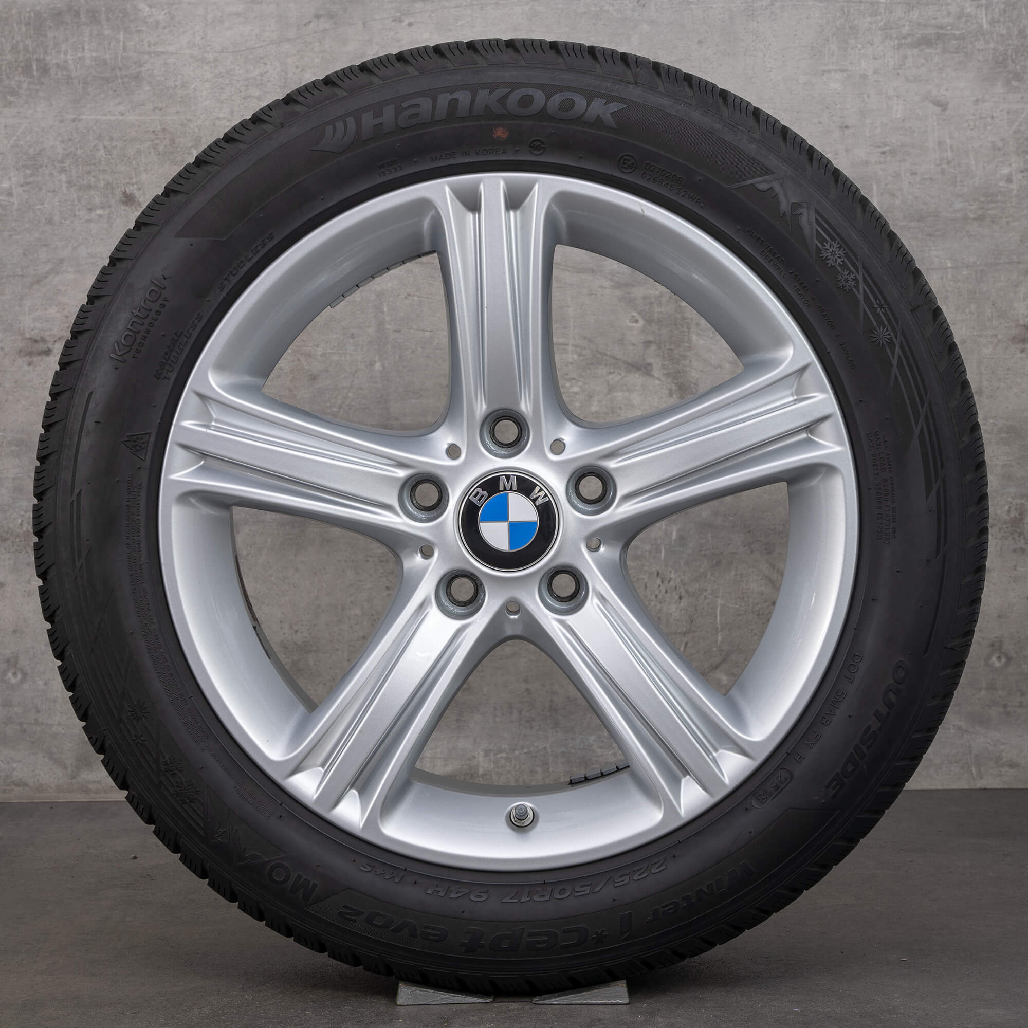 BMW 17 Zoll Felgen 3er F30 F31 4er F32 F33 Winterreifen Winterräder Styling 393