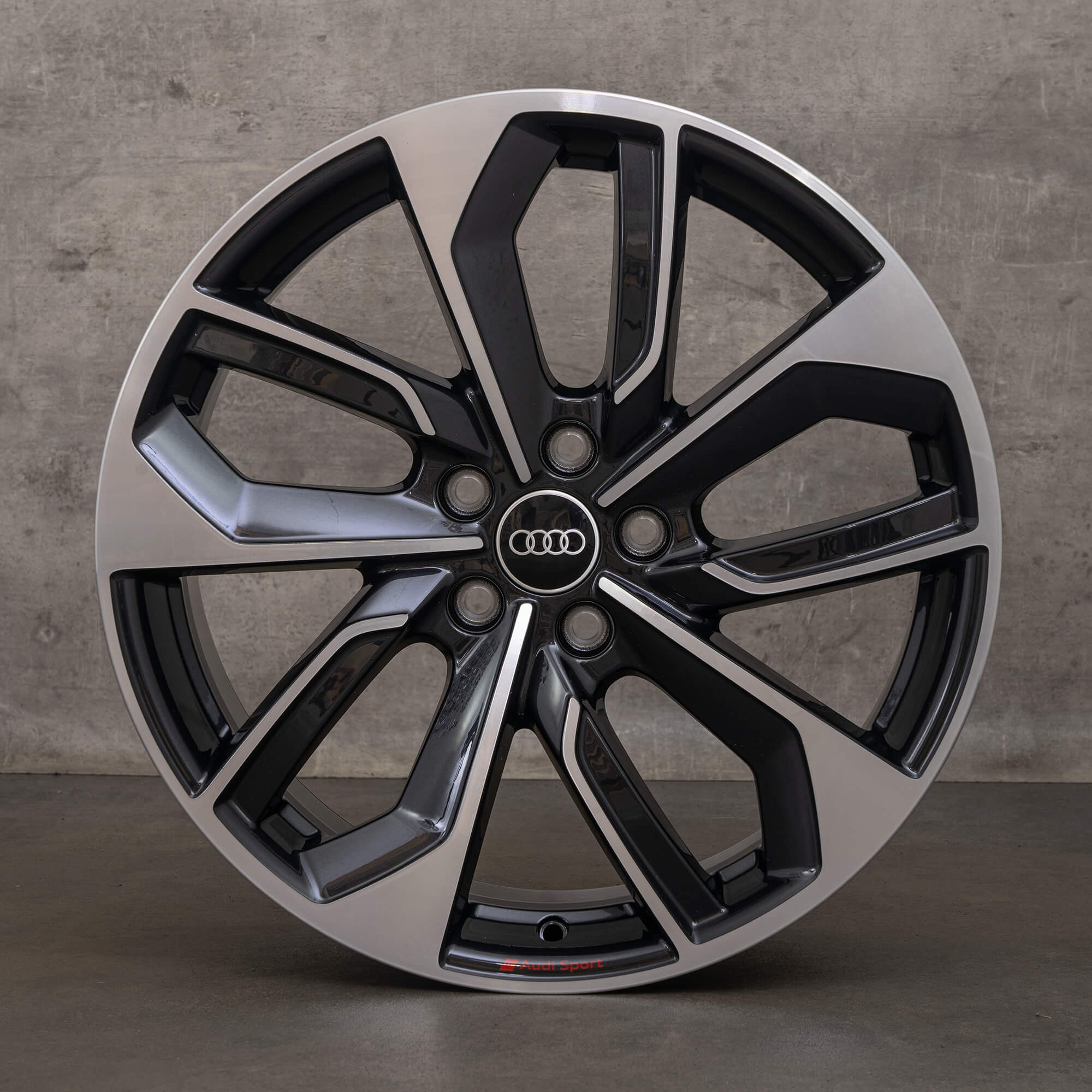 OEM Audi A3 S3 rims 19 inch 8V 8Y 8Y0601025CS Edge anthracite black high gloss NEW