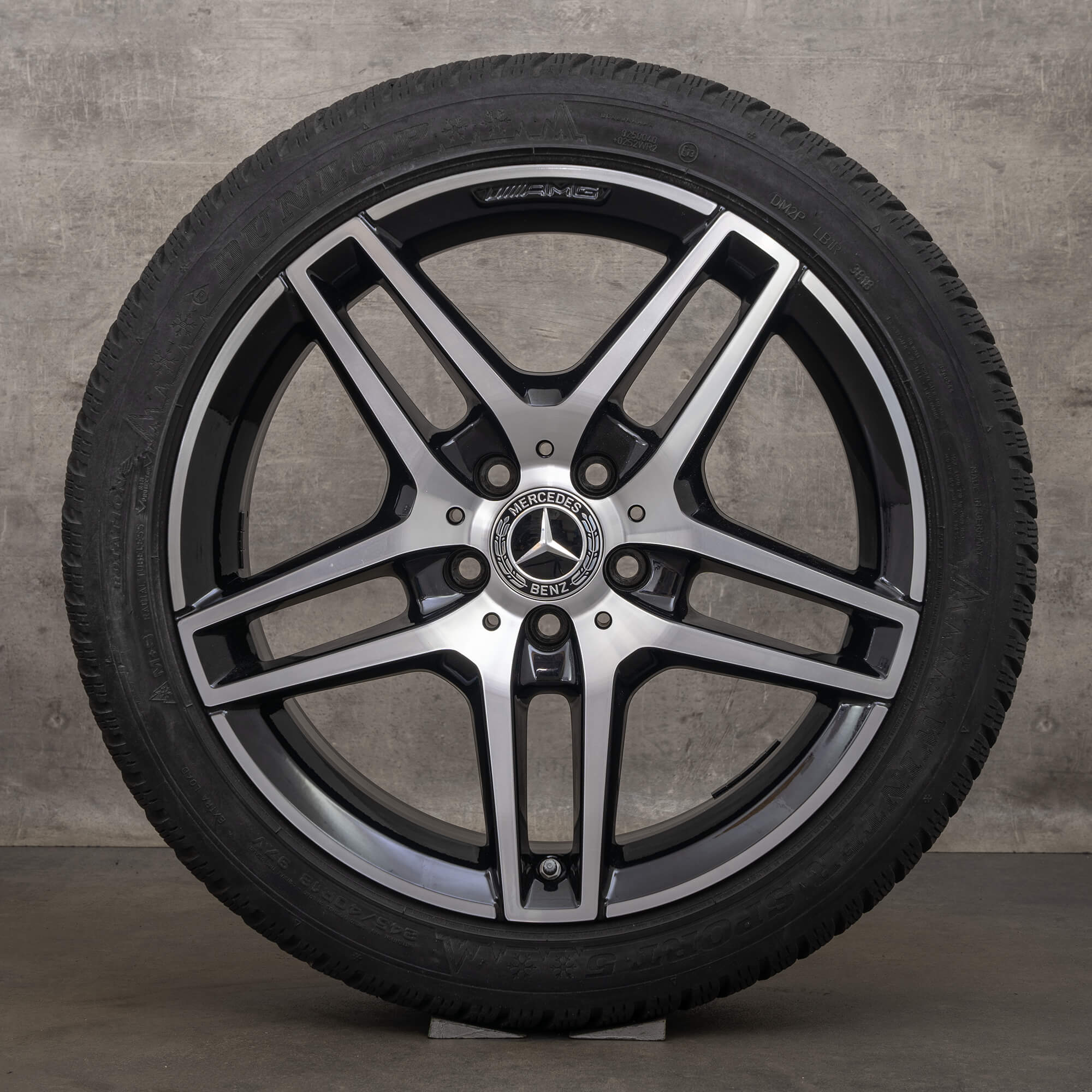 OEM Mercedes Benz E-Class W212 S212 18 inch rims winter wheels aluminum tires A2124010300