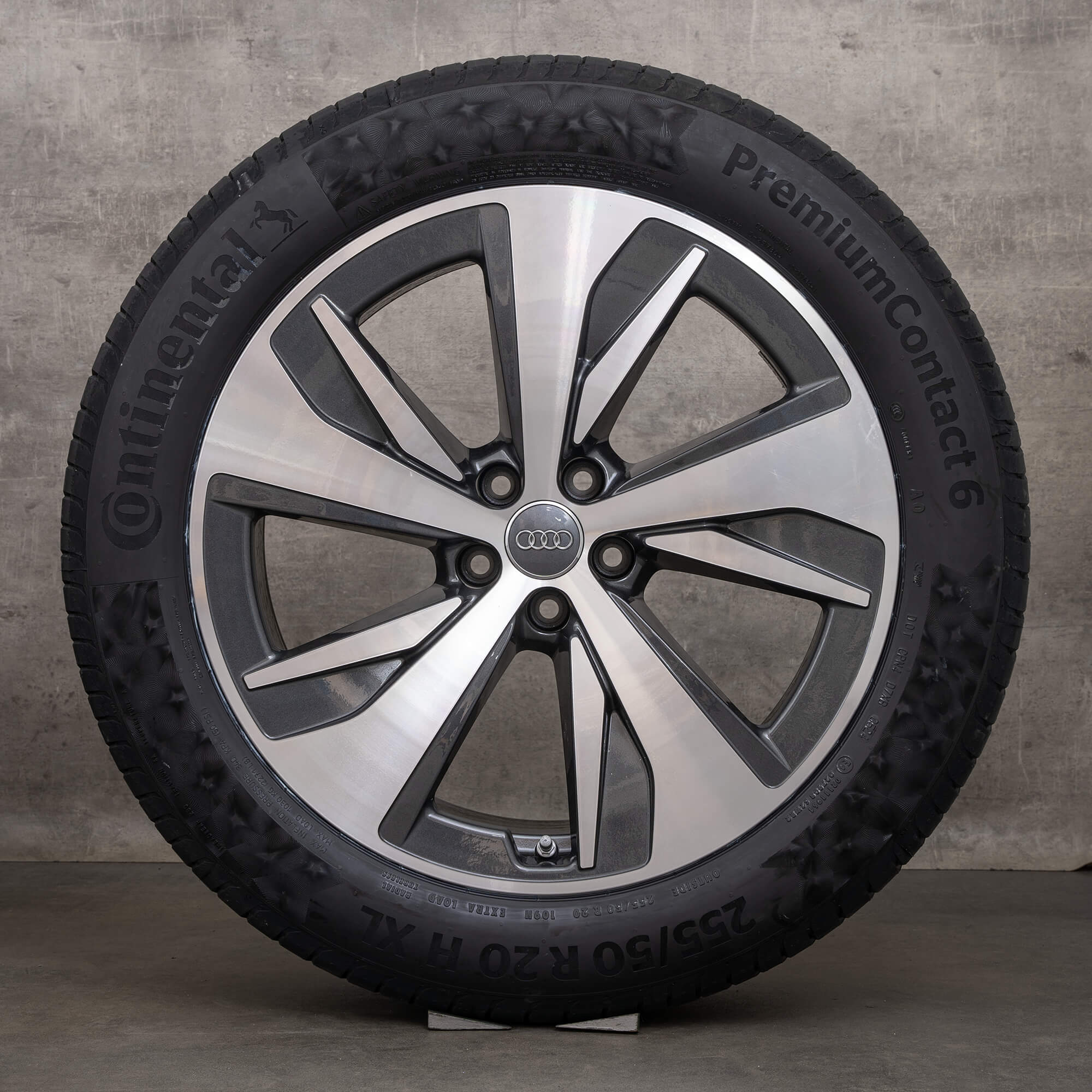 Audi e-tron GE Q8 4KE summer wheels 20 inch rims tires 4KE601025AF NEW