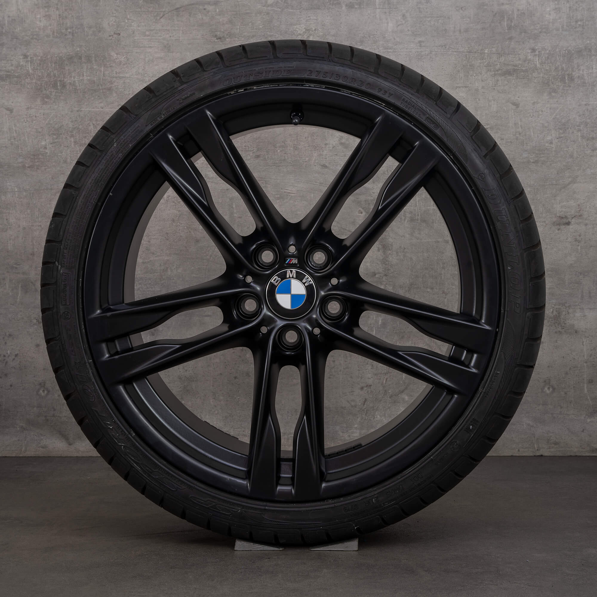 BMW série 5 F10 F11 6 F12 F13 jantes pneus de verão 20 polegadas 373 M 7843715