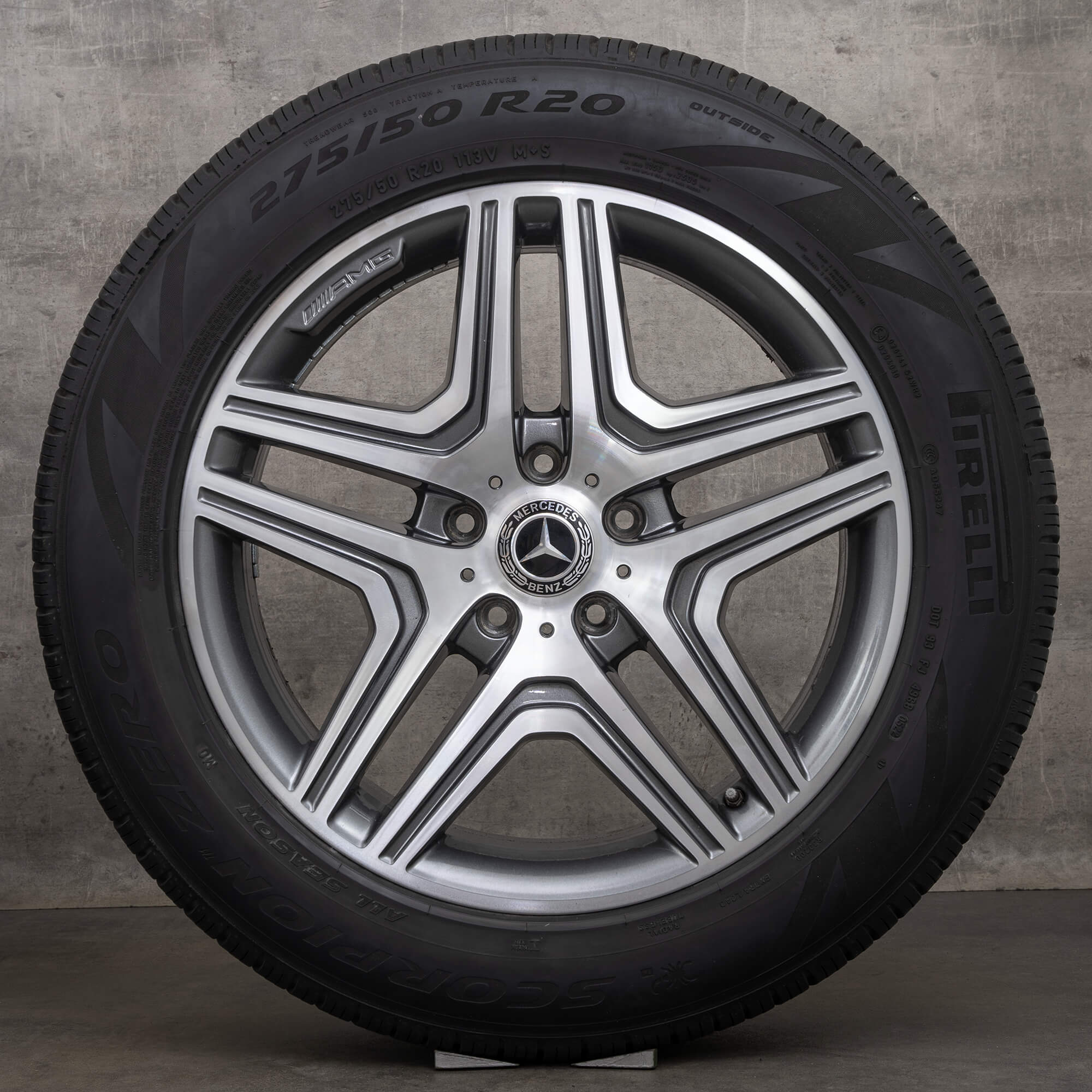 AMG Mercedes G Class W463 G63 G65 all-weather wheels 20 inch rims tires