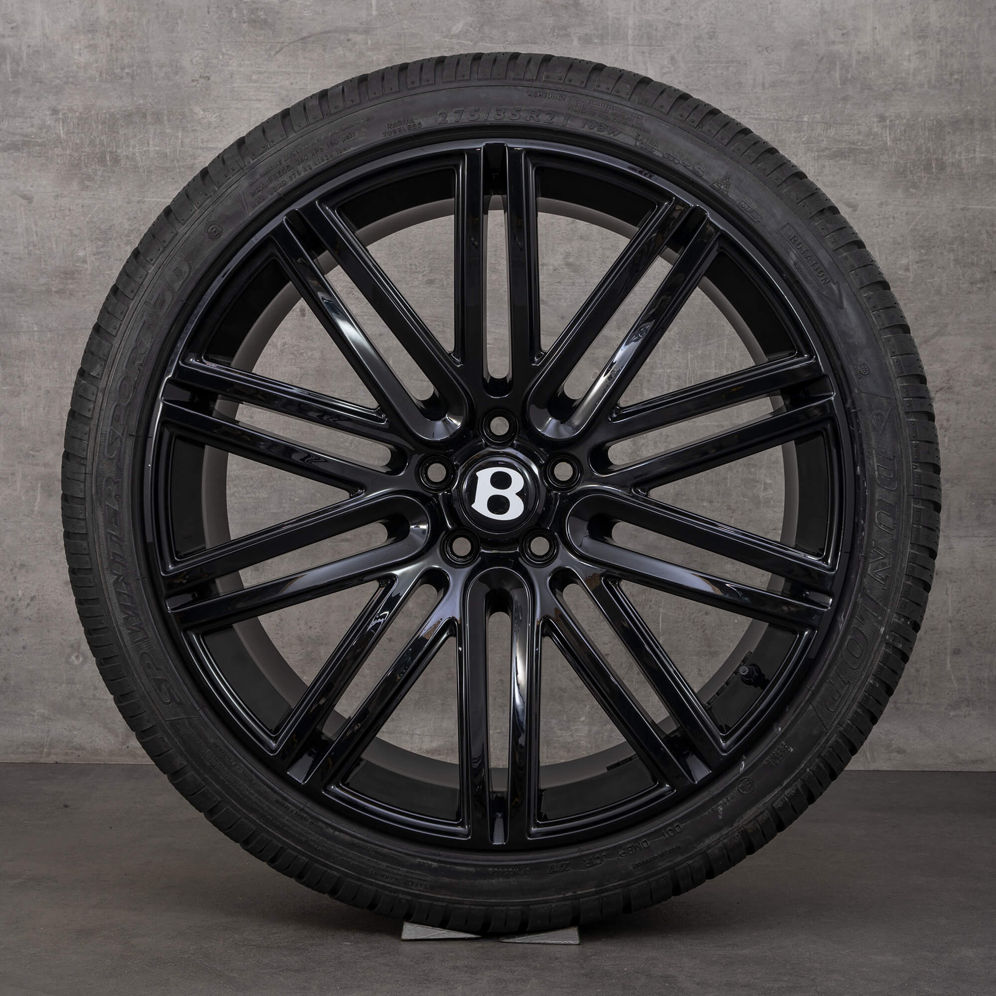 Bentley 21 inch rims Continental GT winter wheels tires 3W0601025EK